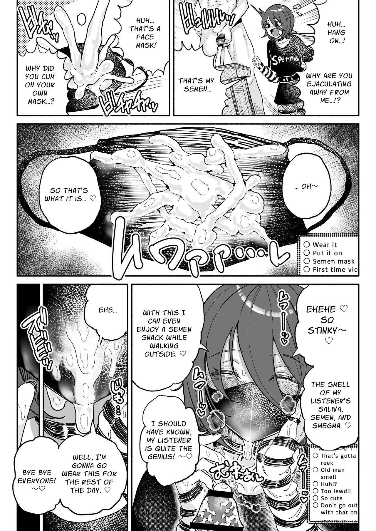 Chin Kagi Kei Haishinsha Isshuukan Chinkasu Zamen Seikatsu - Page 10