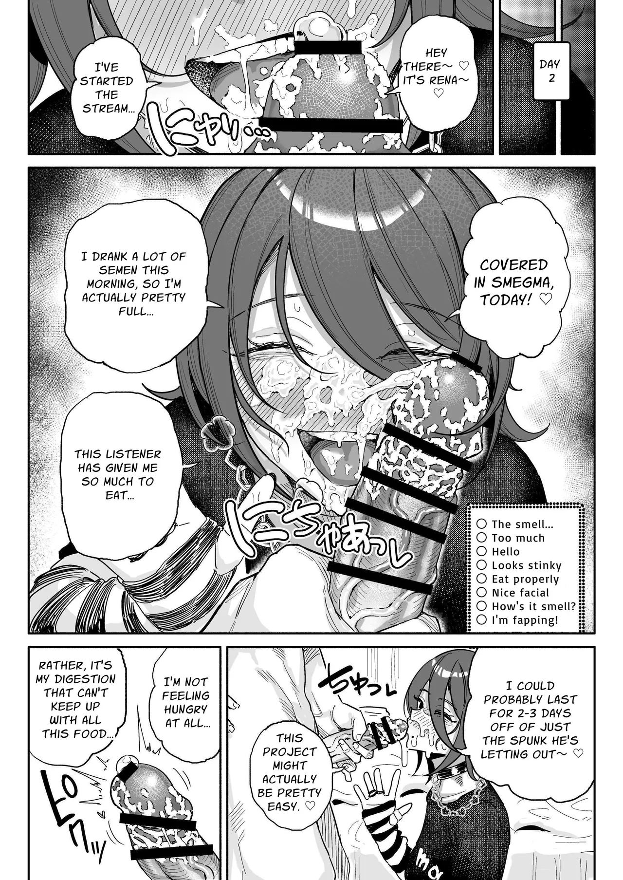 Chin Kagi Kei Haishinsha Isshuukan Chinkasu Zamen Seikatsu - Page 7