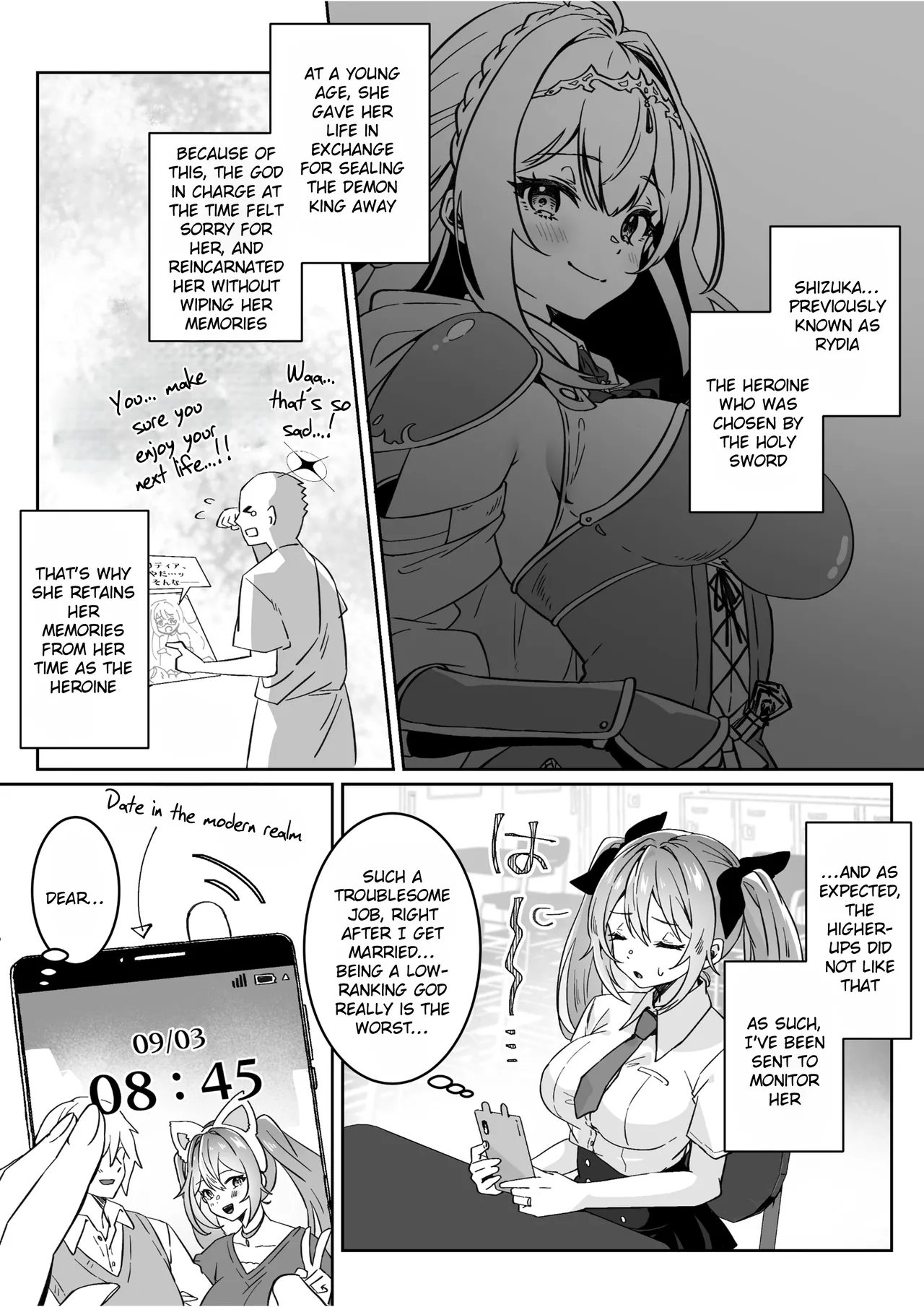 Isekai kara Tensei shita Ore wa Yami no Chikara de Yuusha Party ni Fukushuu suru ~Megami Hen~ - Page 12