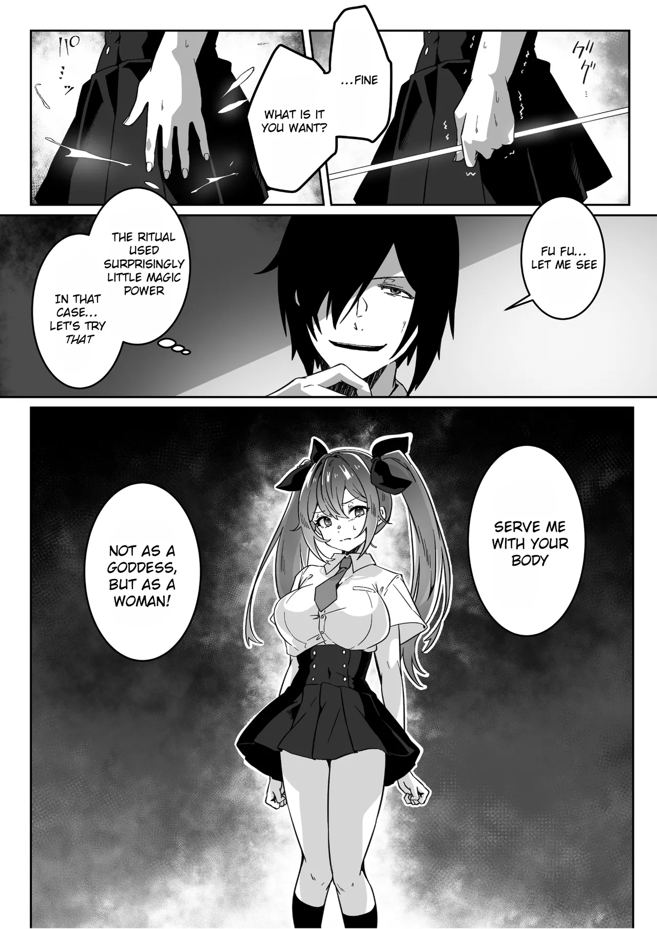 Isekai kara Tensei shita Ore wa Yami no Chikara de Yuusha Party ni Fukushuu suru ~Megami Hen~ - Page 25