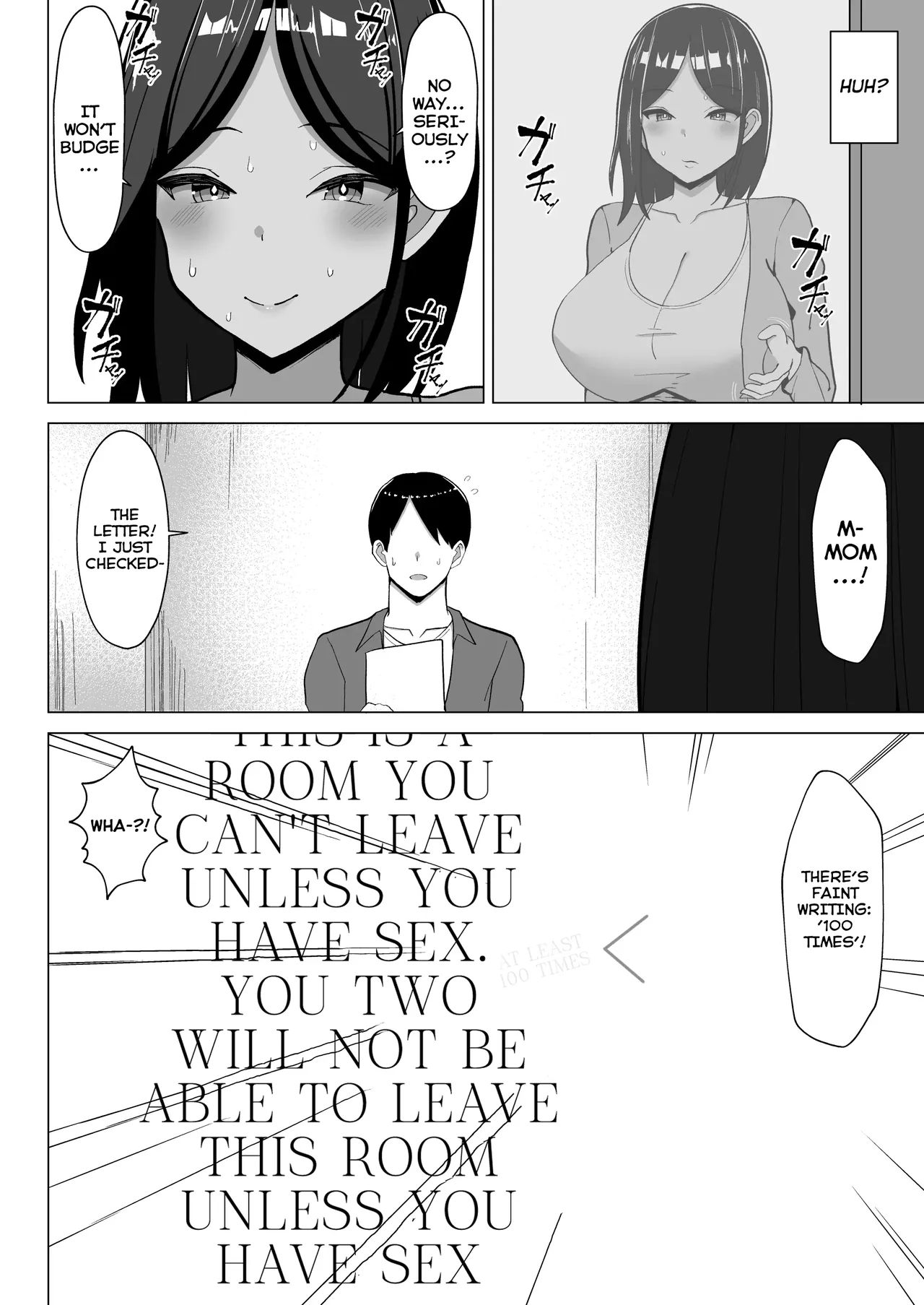Kaa-chan to Sex Shinai to Derarenai Heya ~Kuchiurusai Haha to Hankouki no Ore~ - Page 47