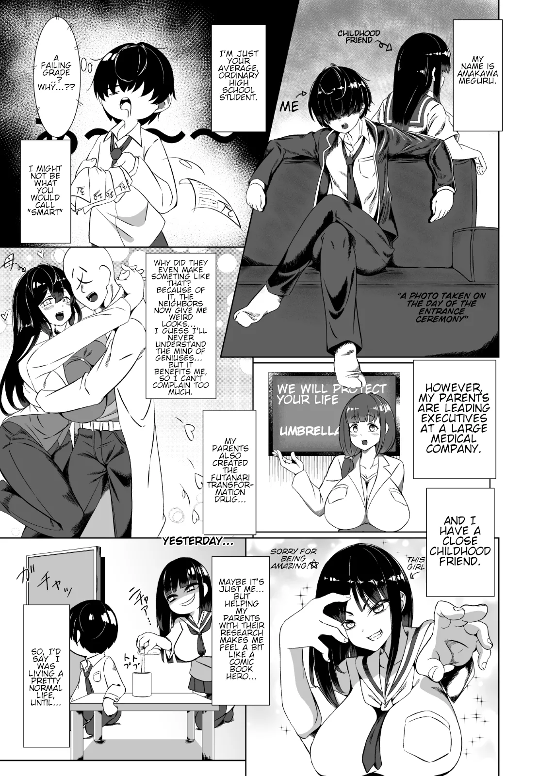 Yappa TS Downer Jitome Kuma Koime Loli Kyonyuu shika Katan - TS Loli Kyonyuu ga Oyome-san ni Naru Made 1 - Page 2