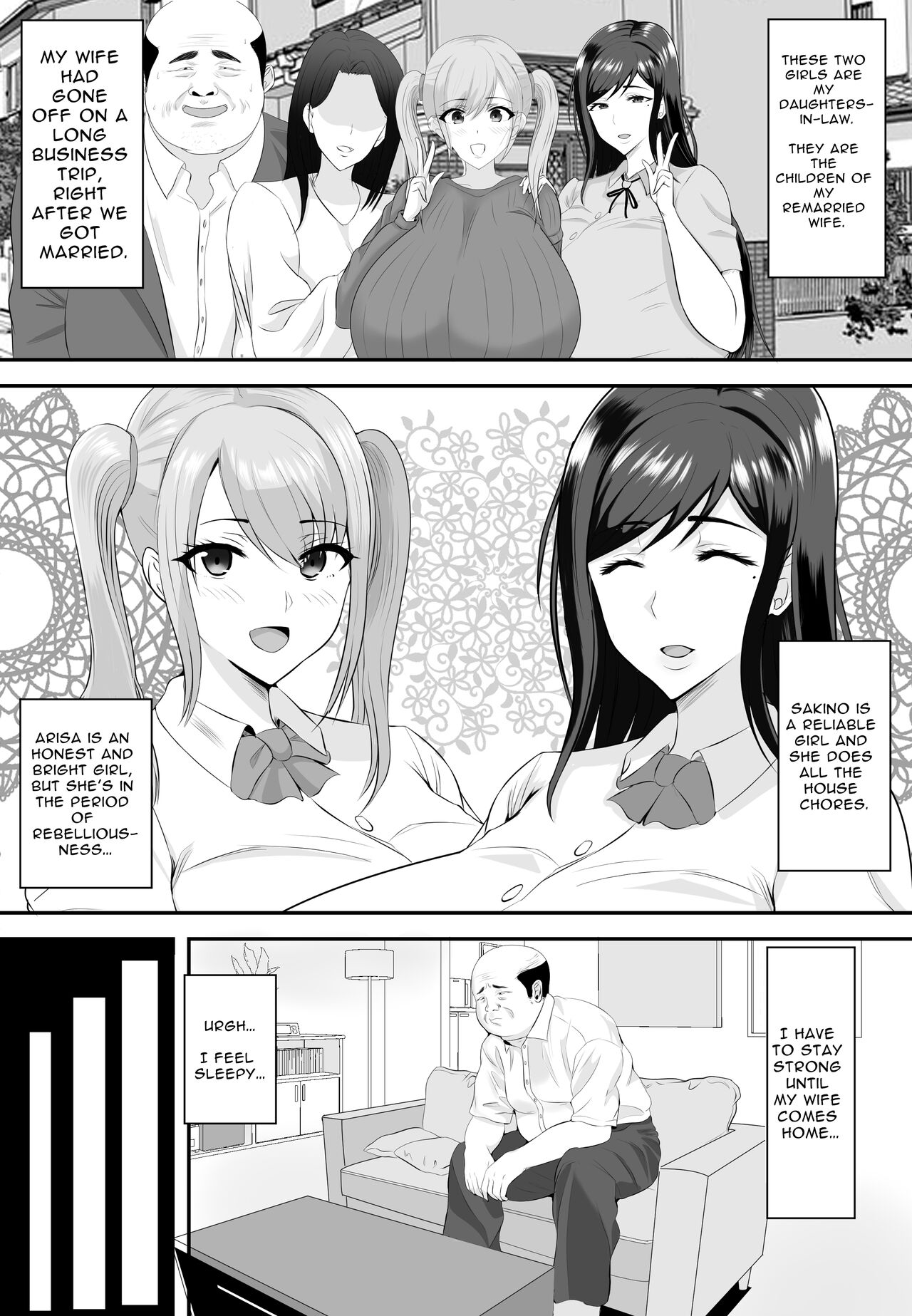 Kyonyuu JK o Tasuketakereba Musume no Hadaka Atete mite - Page 6