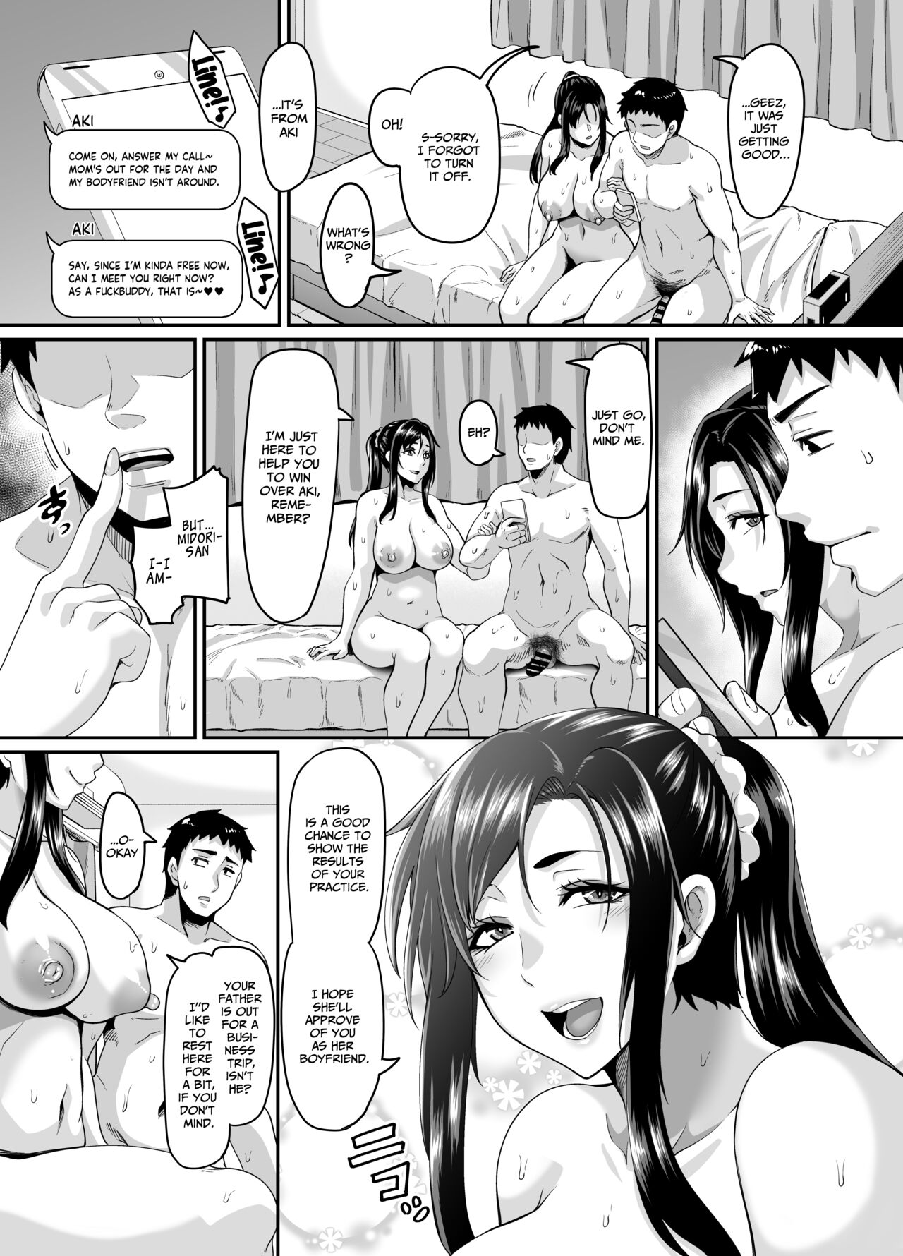 Sukebe na Musume no Otoshikata Dosukebe na Oba-san ga Shikonde Ageru - Page 46