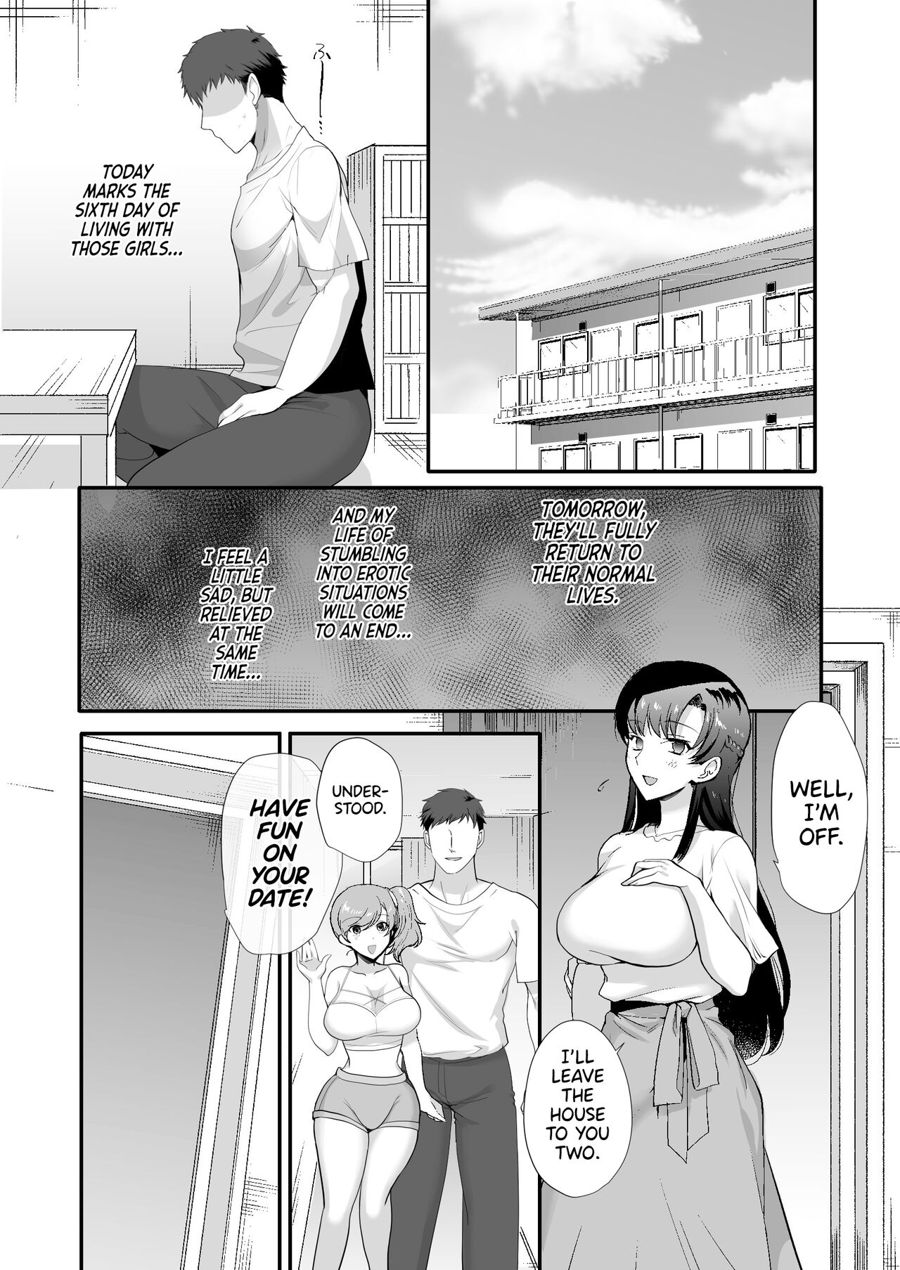 Erosugiru Doukyonin ~ Dosukebe Shimai to 1K Doukyo Seikatsu ~ - Page 37