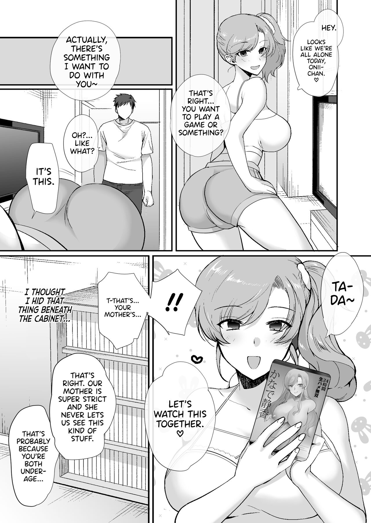 Erosugiru Doukyonin ~ Dosukebe Shimai to 1K Doukyo Seikatsu ~ - Page 38