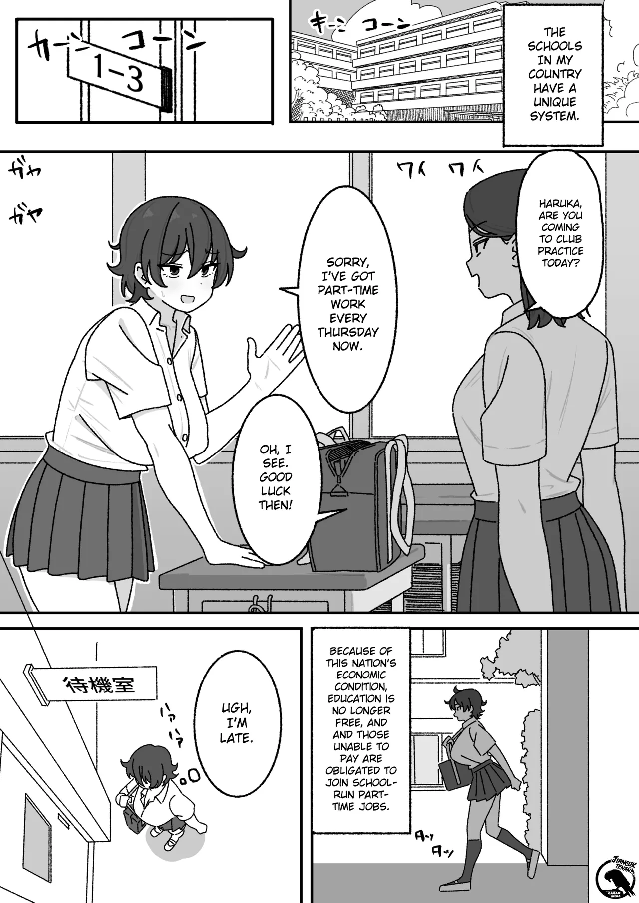 Part-Time Work for The Underprivileged - Page 1