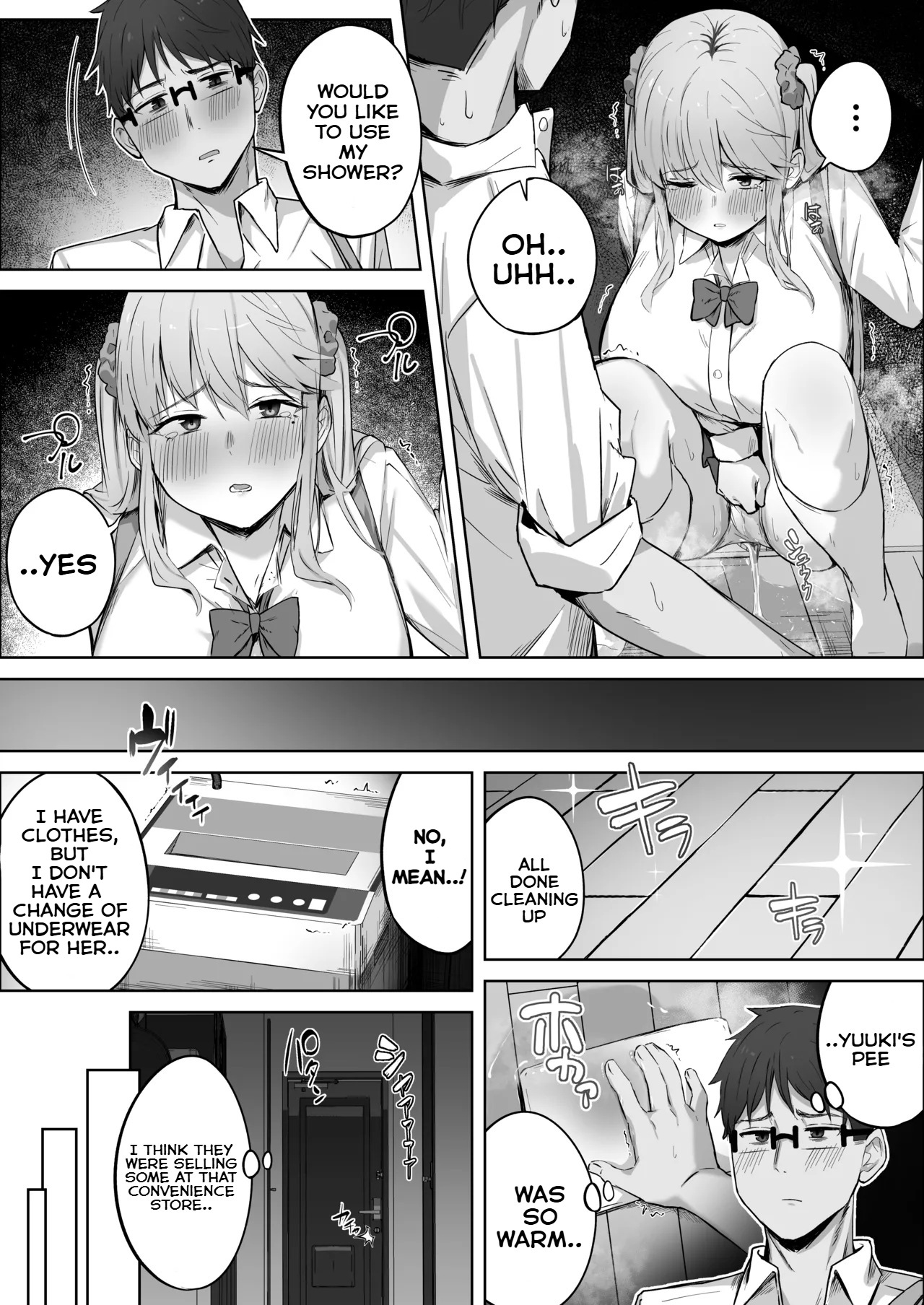 Class de Ninki no Gal wa Omorashi to Kanbotsu Chikubi ga Complex Datta - Page 11