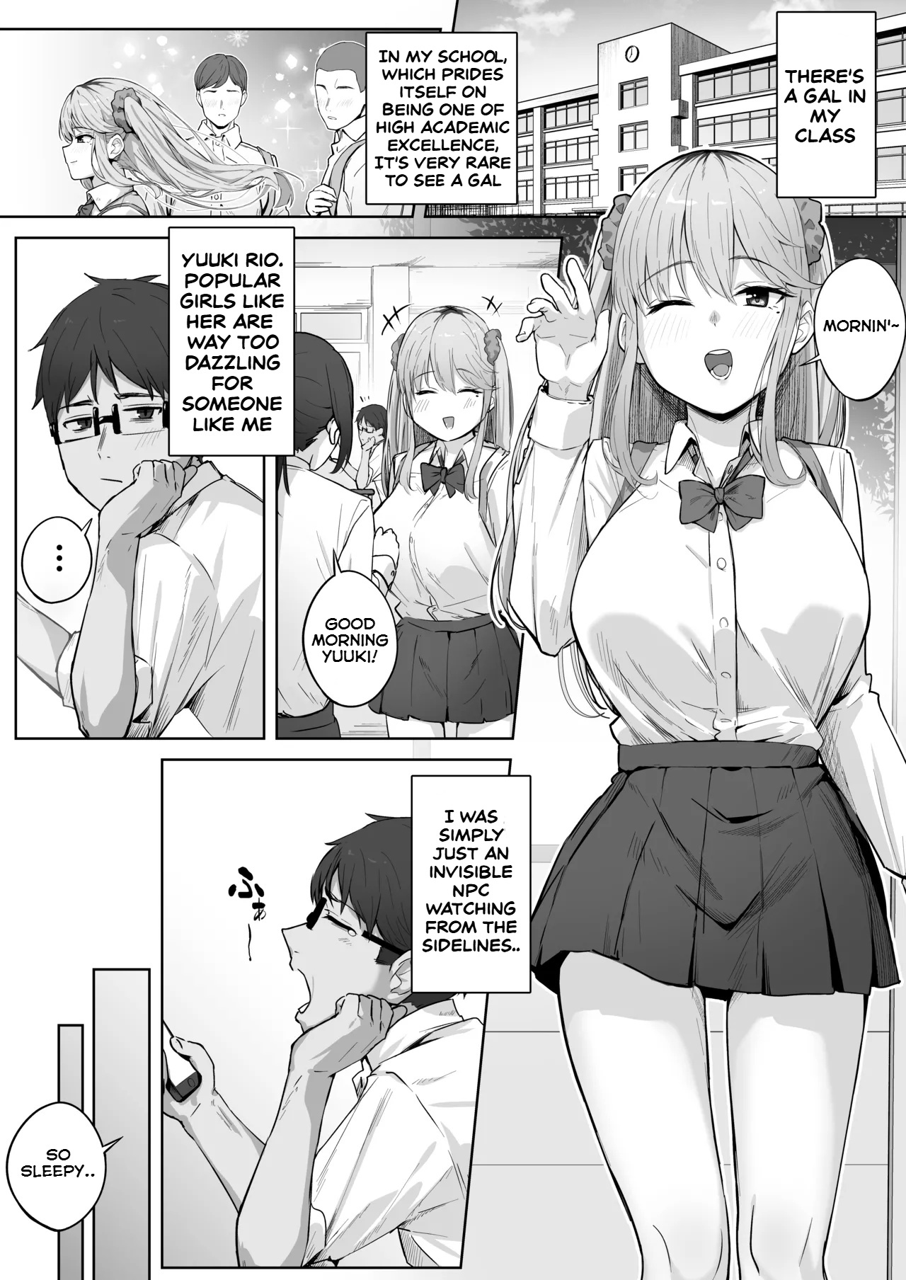 Class de Ninki no Gal wa Omorashi to Kanbotsu Chikubi ga Complex Datta - Page 3