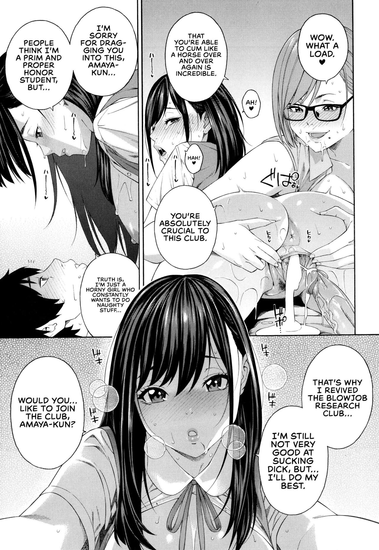 Fellatio Kenkyuubu - Decensored - Page 42