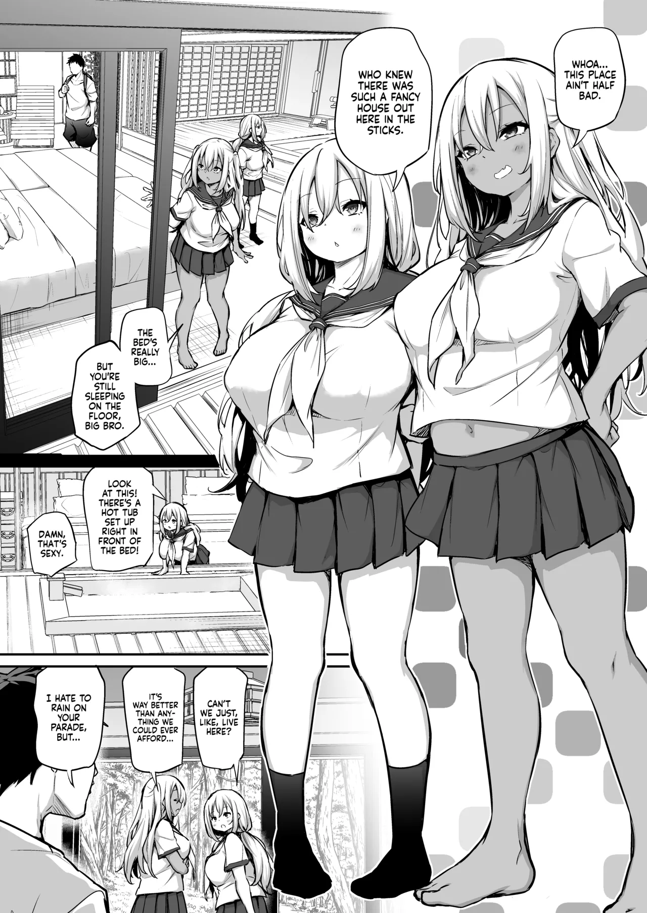 Imouto-tachi o Haramasenai to Derarenai Mura - Page 6