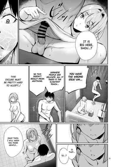 Homestay-chu no Doitsu Musume ga Issho ni Furo ni Haitte Kuru Wake - Page 21