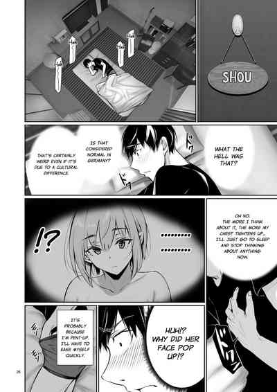 Homestay-chu no Doitsu Musume ga Issho ni Furo ni Haitte Kuru Wake - Page 26