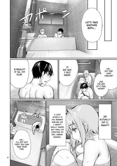 Homestay-chu no Doitsu Musume ga Issho ni Furo ni Haitte Kuru Wake - Page 42