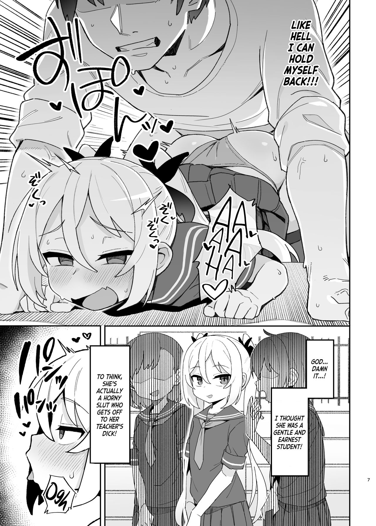 Mesugaki Succubus-tachi ni Shiboritorareru Hon - Page 7