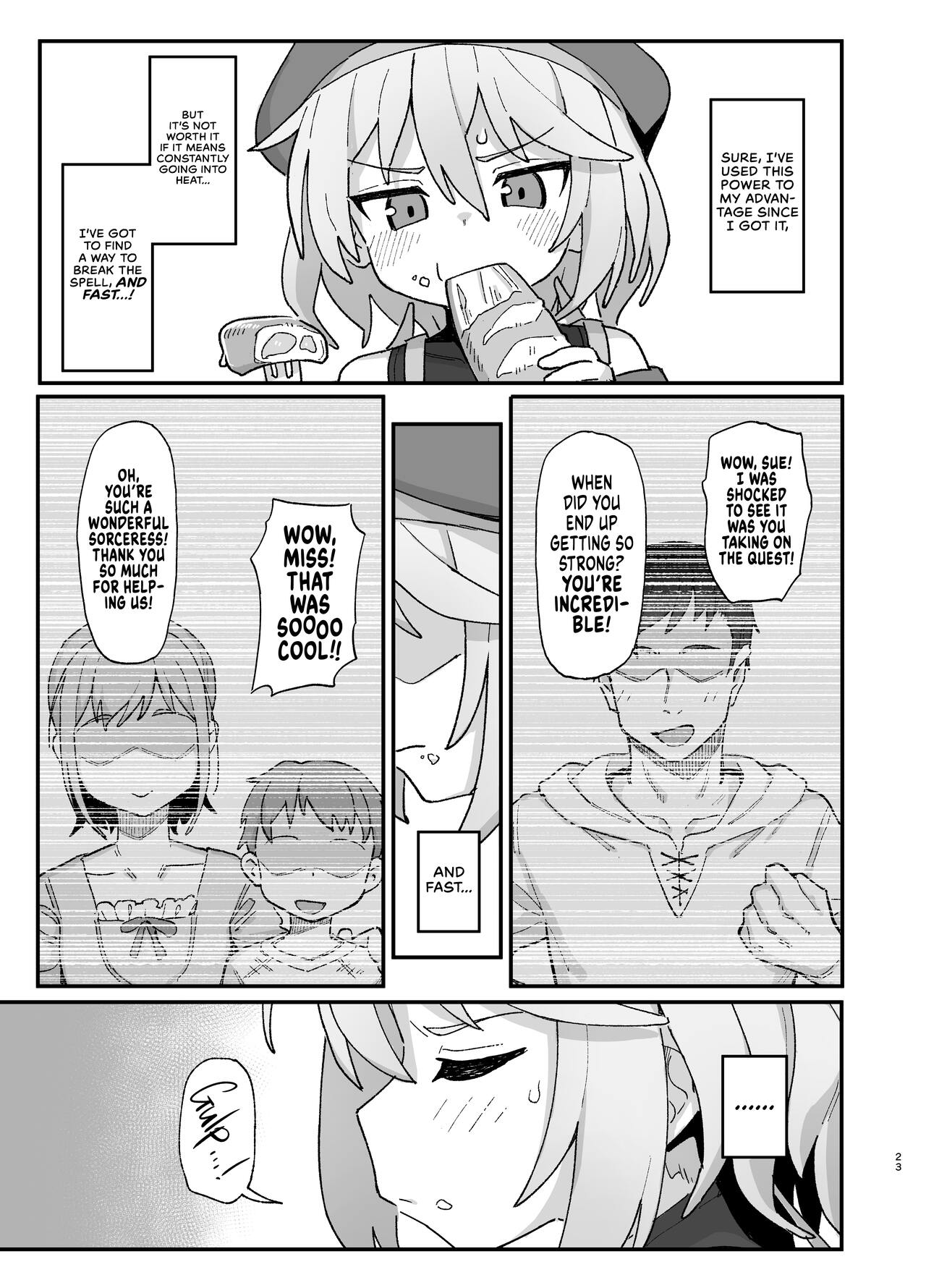 Kakyuu Majutsushi, Inmon ni Somaru - Page 22