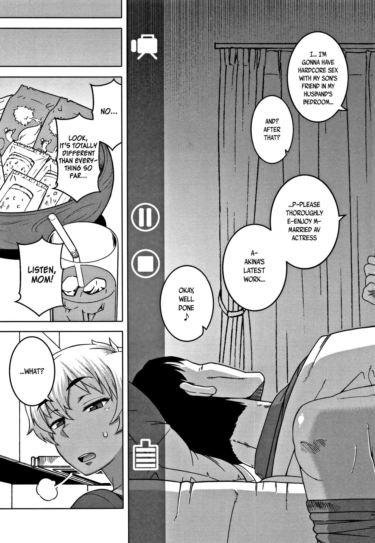 Hitozuma A-san to Musuko no Yuujin N-kun - Married wife A and son's friend N-kun - Page 149