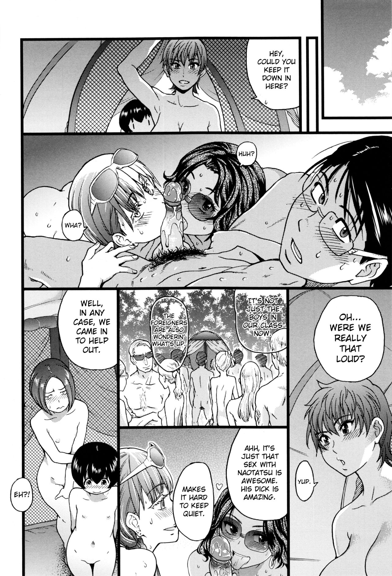 Nudist Beach ni Syuugaku Ryokoude!! - In school trip to the nudist beach!! - Page 139