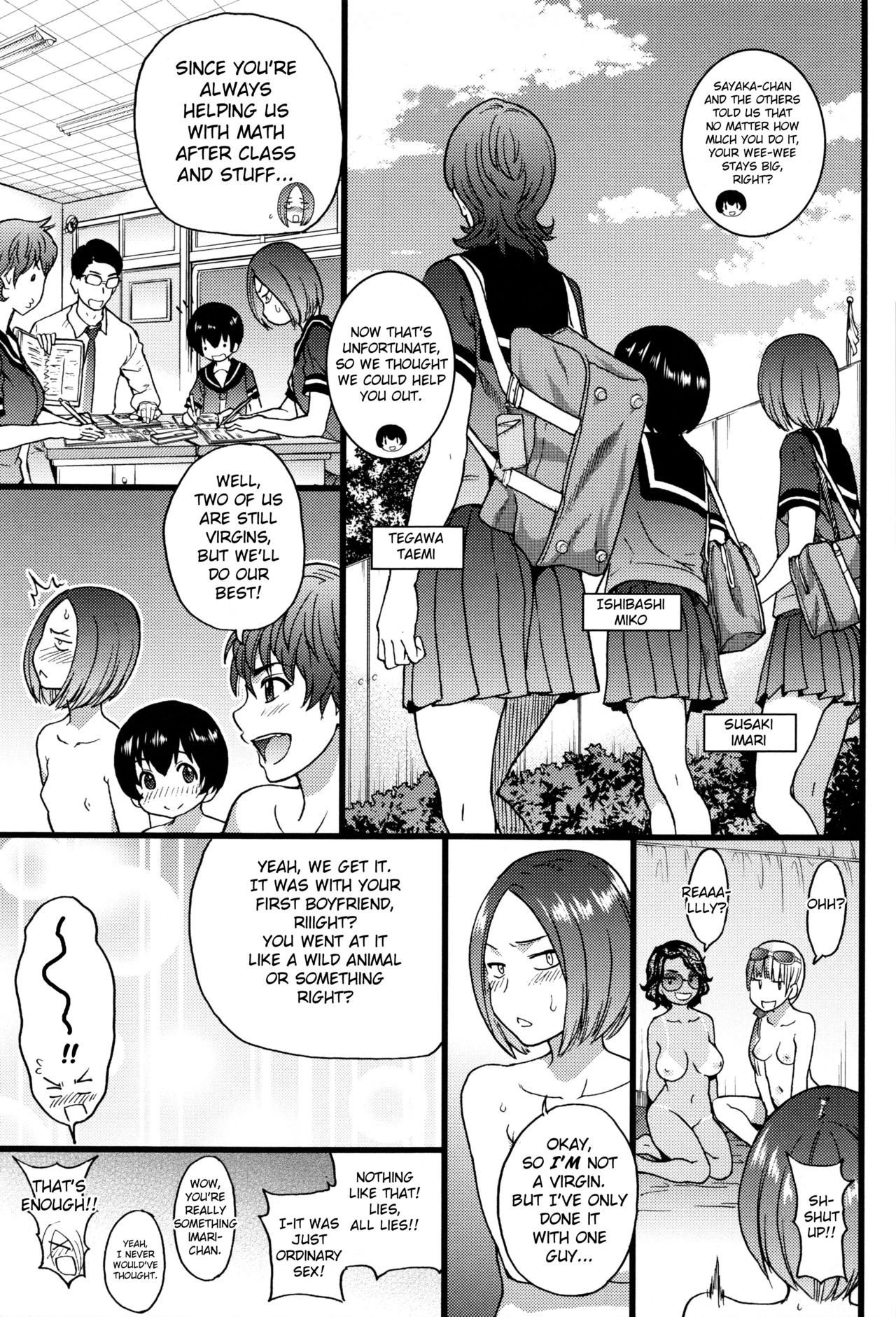 Nudist Beach ni Syuugaku Ryokoude!! - In school trip to the nudist beach!! - Page 140