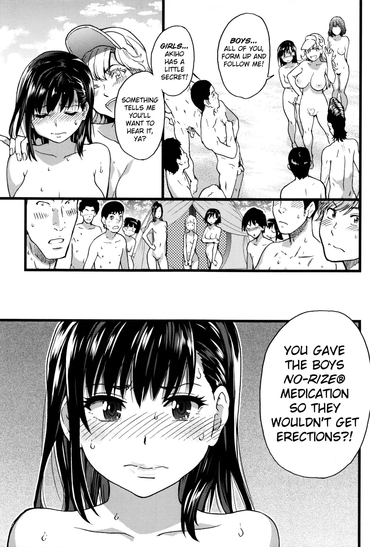 Nudist Beach ni Syuugaku Ryokoude!! - In school trip to the nudist beach!! - Page 169