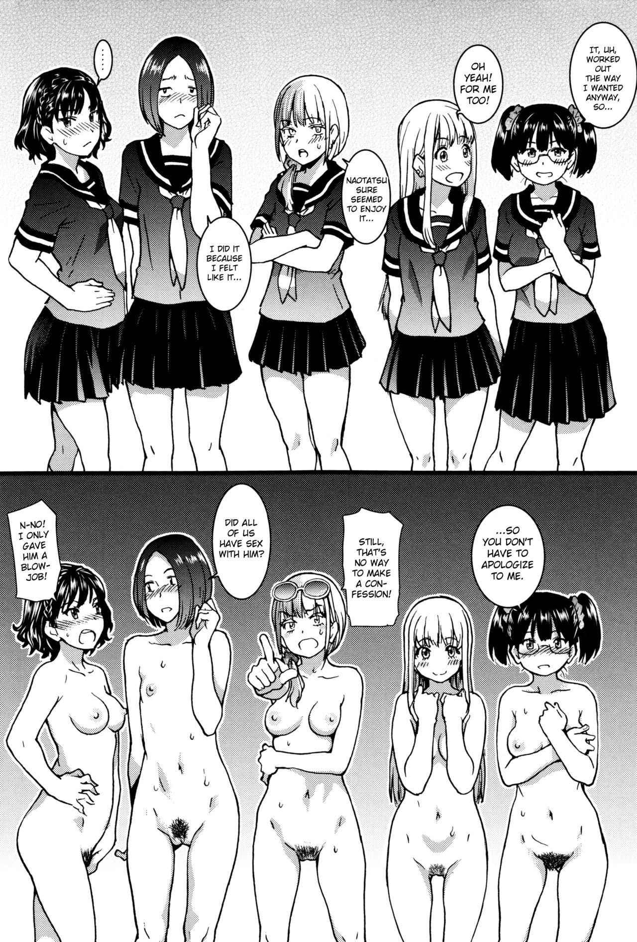 Nudist Beach ni Syuugaku Ryokoude!! - In school trip to the nudist beach!! - Page 174