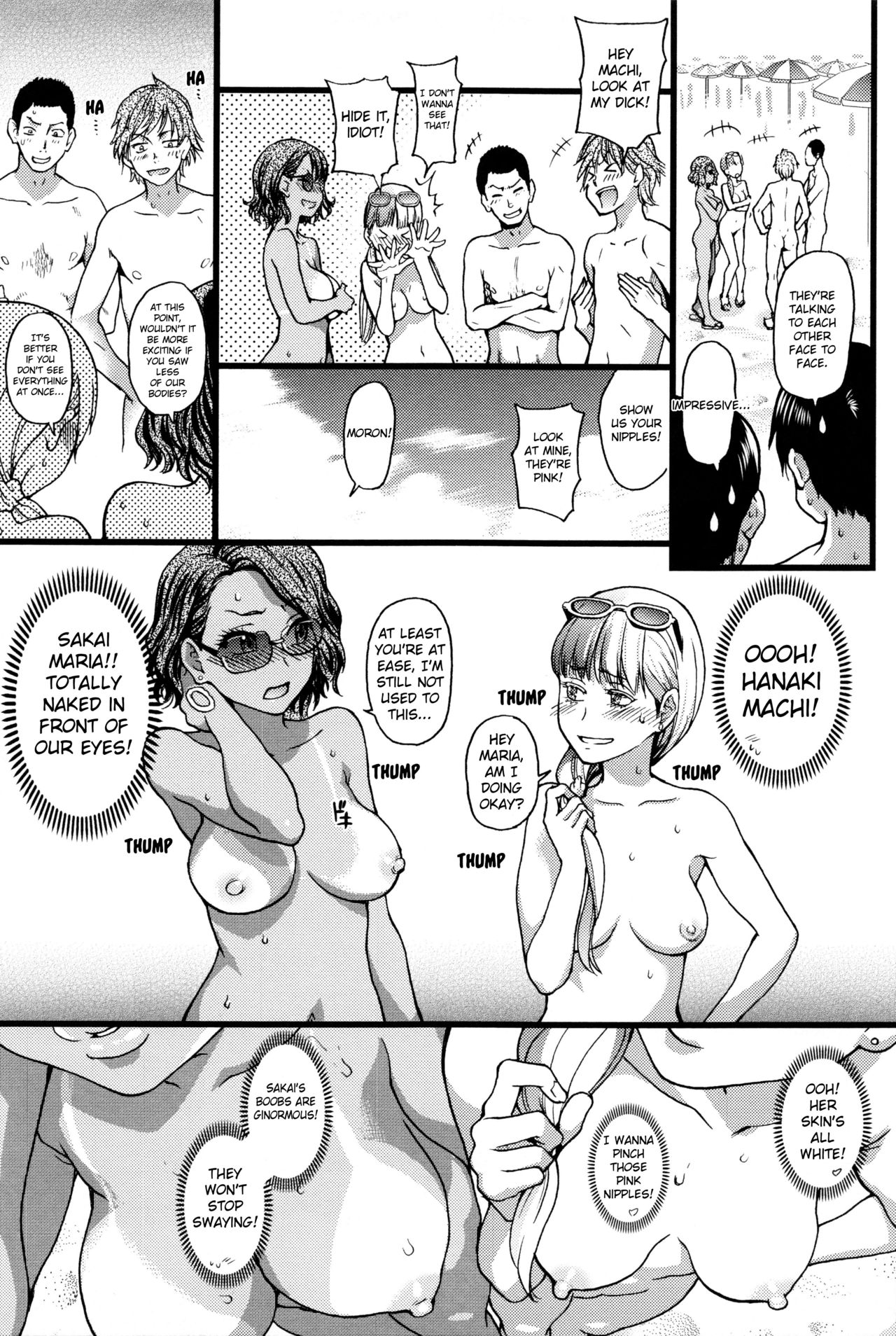 Nudist Beach ni Syuugaku Ryokoude!! - In school trip to the nudist beach!! - Page 22