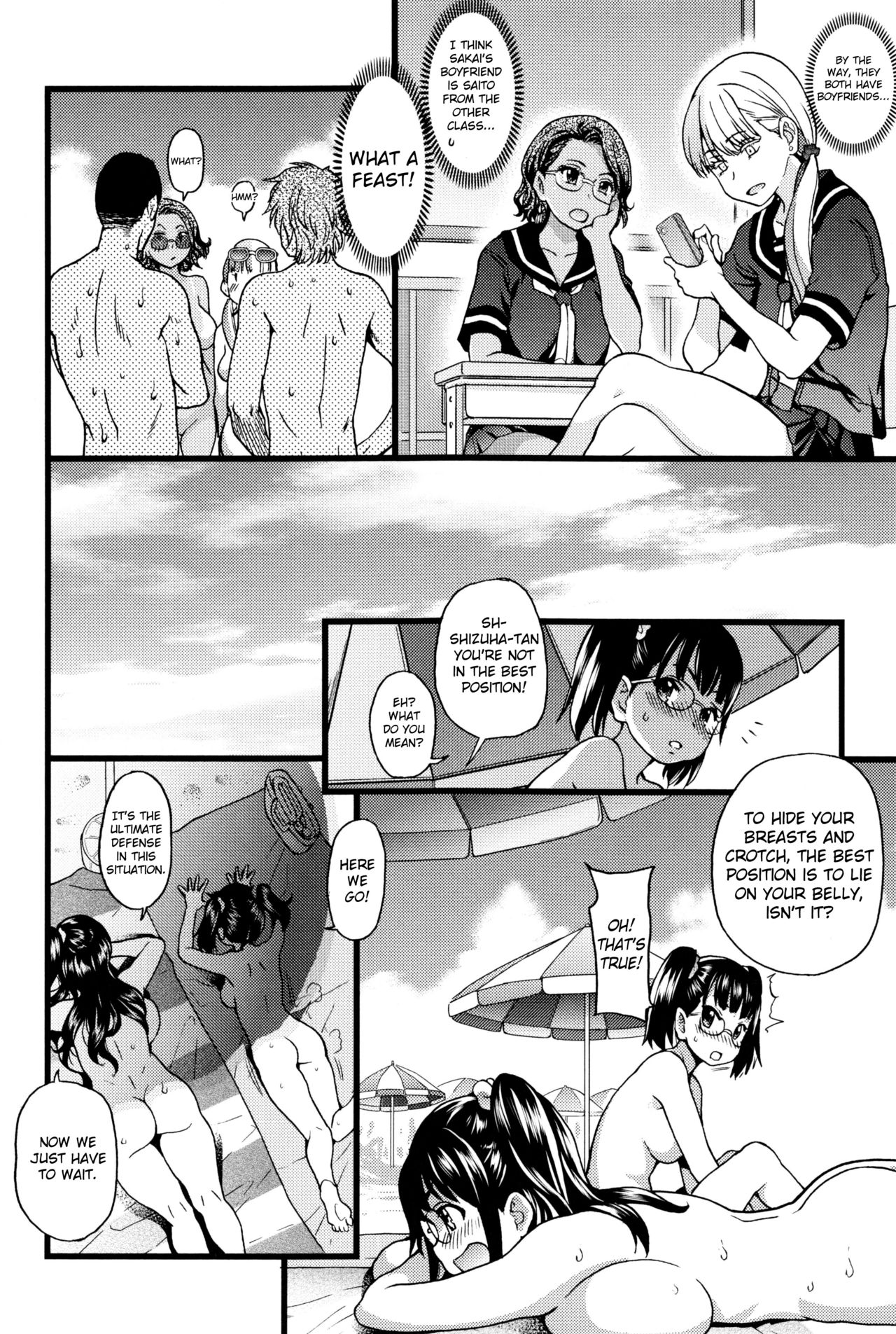 Nudist Beach ni Syuugaku Ryokoude!! - In school trip to the nudist beach!! - Page 23