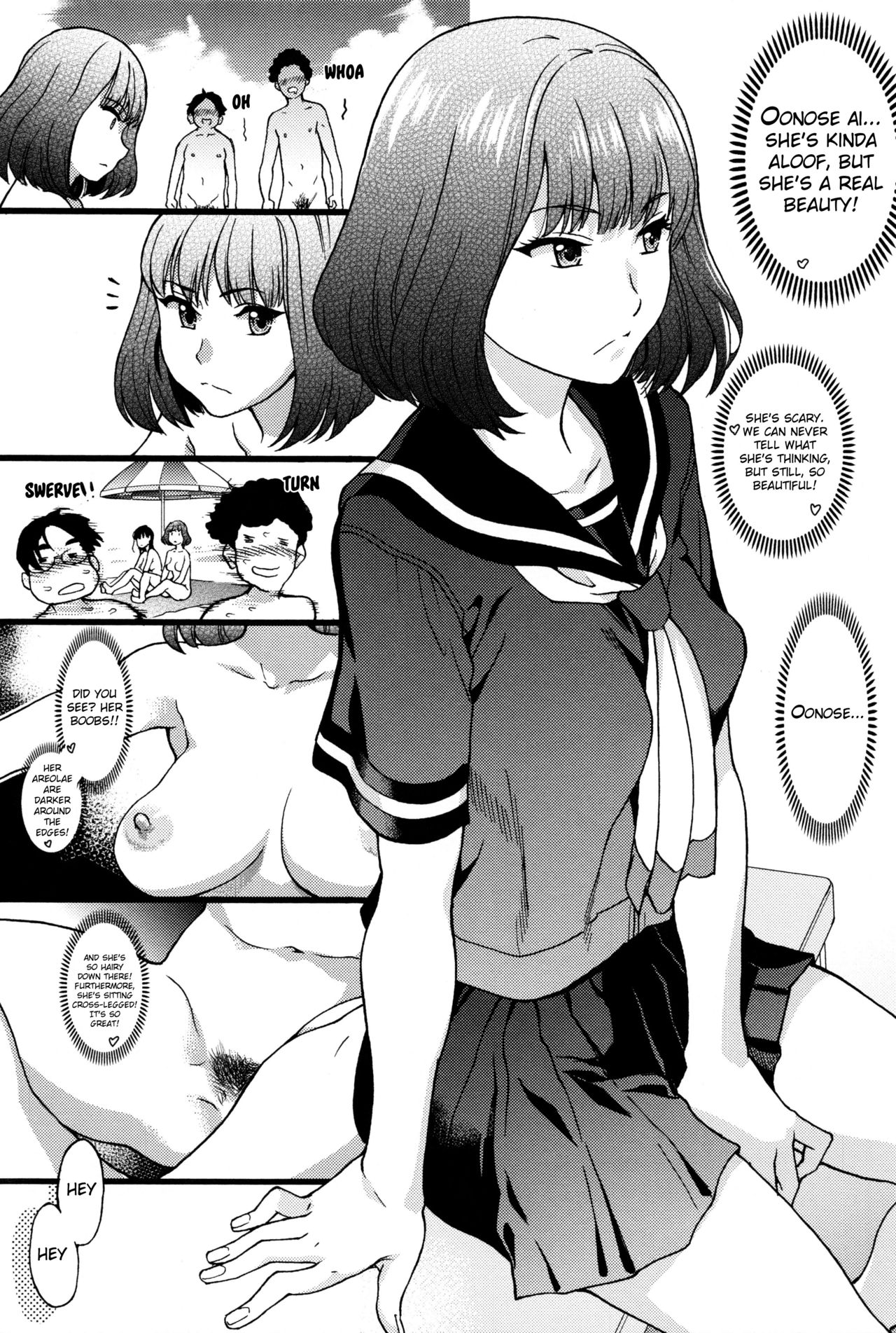 Nudist Beach ni Syuugaku Ryokoude!! - In school trip to the nudist beach!! - Page 26