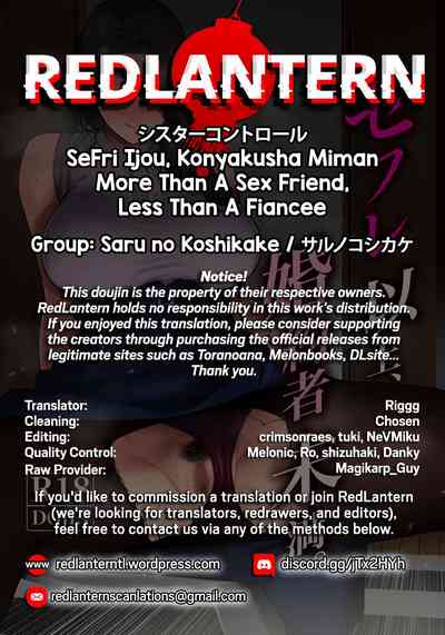 SeFri Ijou, Konyakusha Miman - Page 67