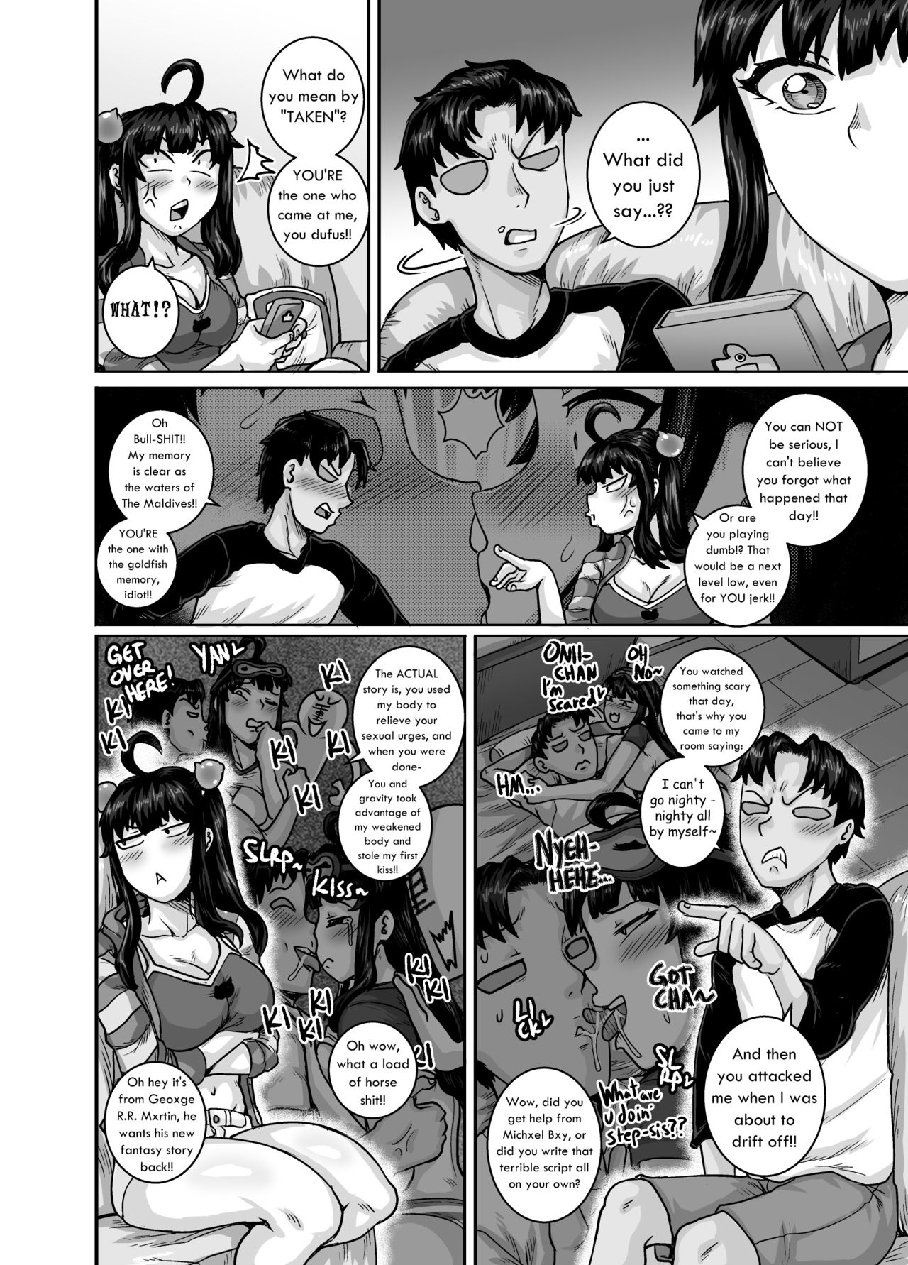 Mukatsuku Imouto wa Chanto Shikaranakucha!! 2 - Page 54