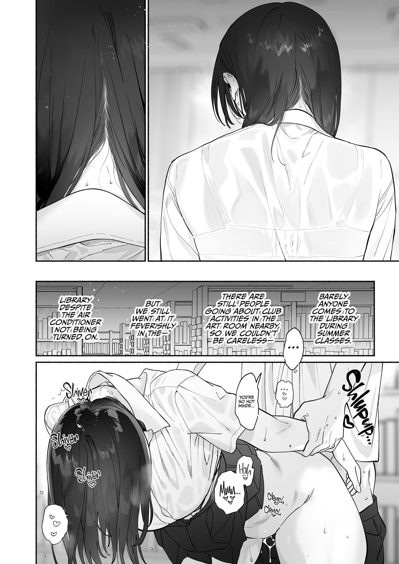 Mukuchi na Tosho Iin to Sex Zuke. Natsuyasumi Hen ~Sex zuke no Futsukakan...~ - Page 23