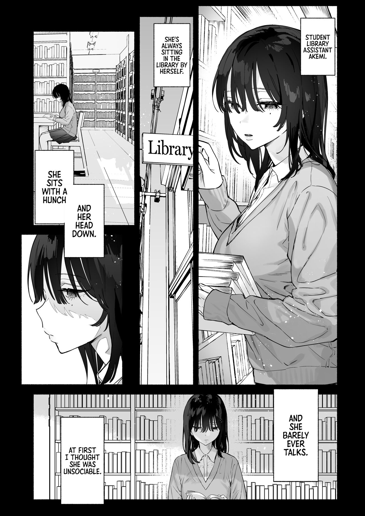 Mukuchi na Tosho Iin to Sex Zuke. Natsuyasumi Hen ~Sex zuke no Futsukakan...~ - Page 4