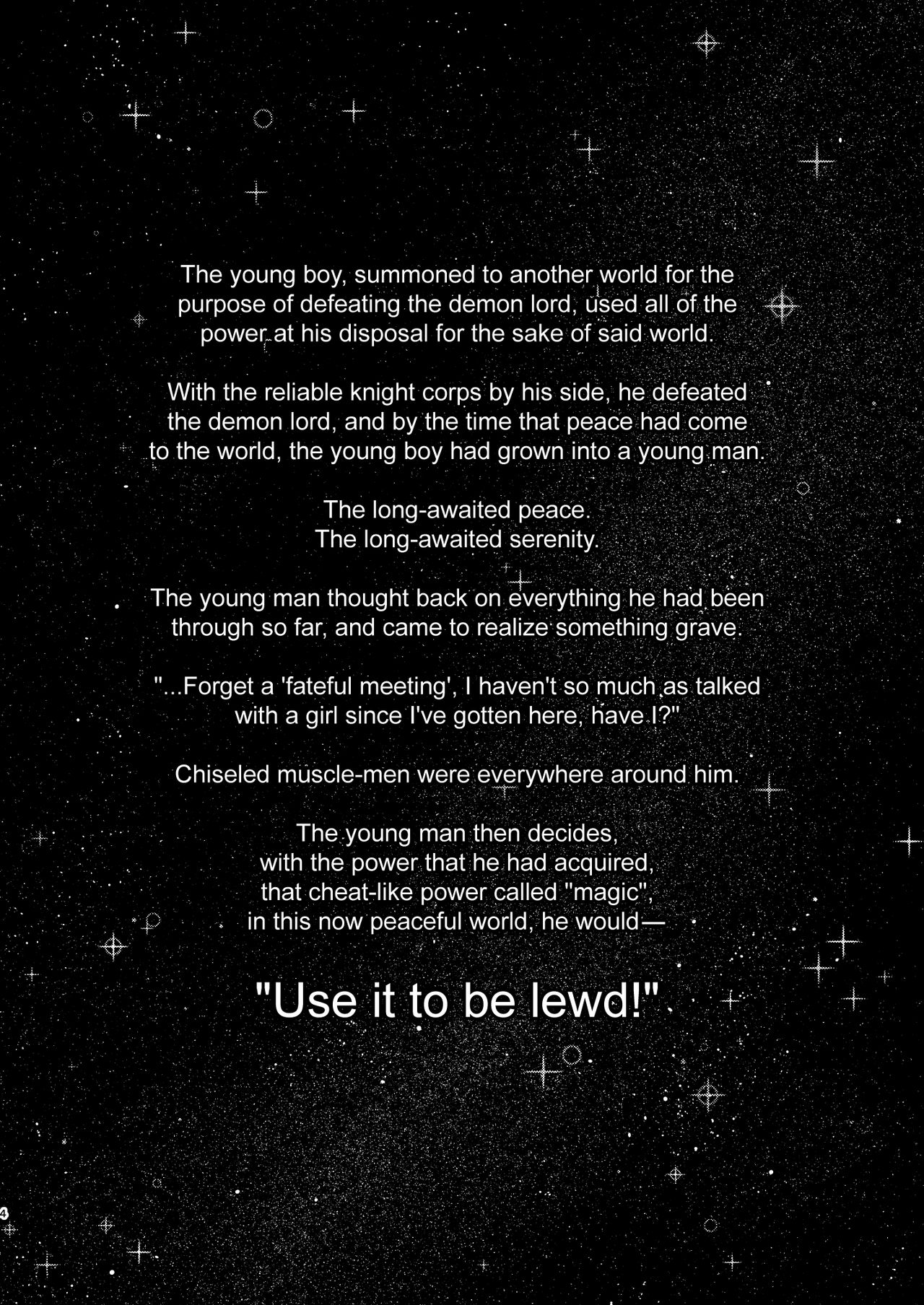 Isekai Kita no de Mahou o Sukebe na Koto ni Riyou Shiyou to Omou II - Page 4