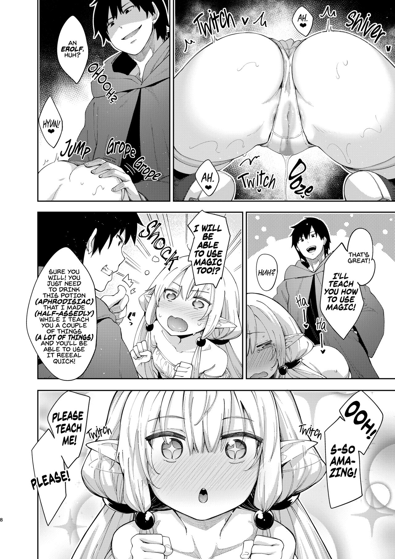 Isekai Kita no de Mahou o Sukebe na Koto ni Riyou Shiyou to Omou II - Page 8