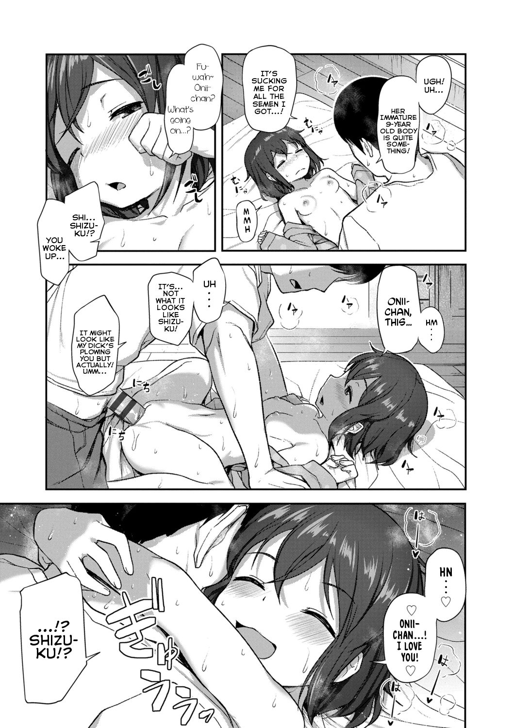 Imouto no Hadaka o Mite Koufun Suru nante Hen na Onii-chan - Page 149