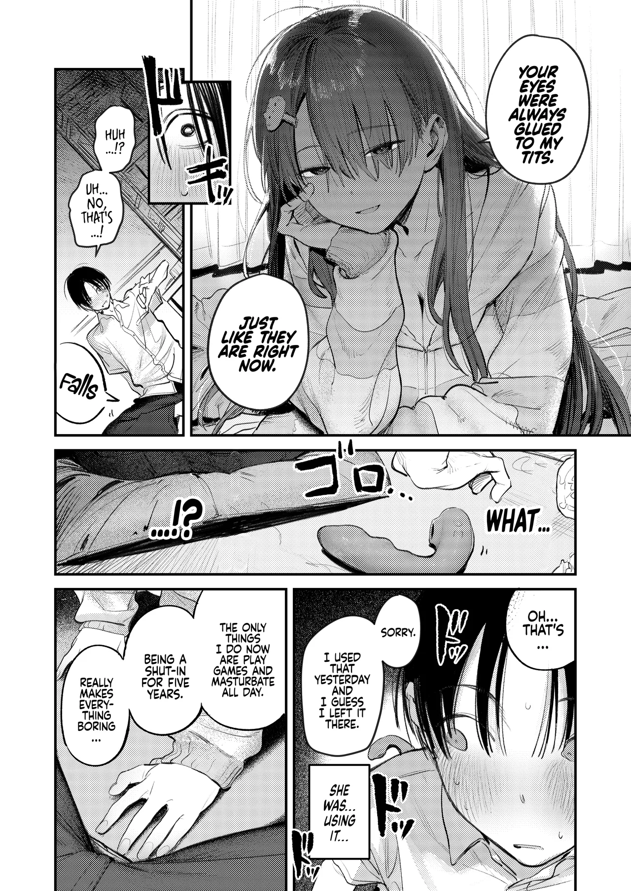 Mamono no Heya ~6 nen-buri ni Saikai shitara Hikikomori NEET ni Natteita Shinyuu no Onee-san ni Semararete Seieki o Shiboritorareru Hanashi - Page 13