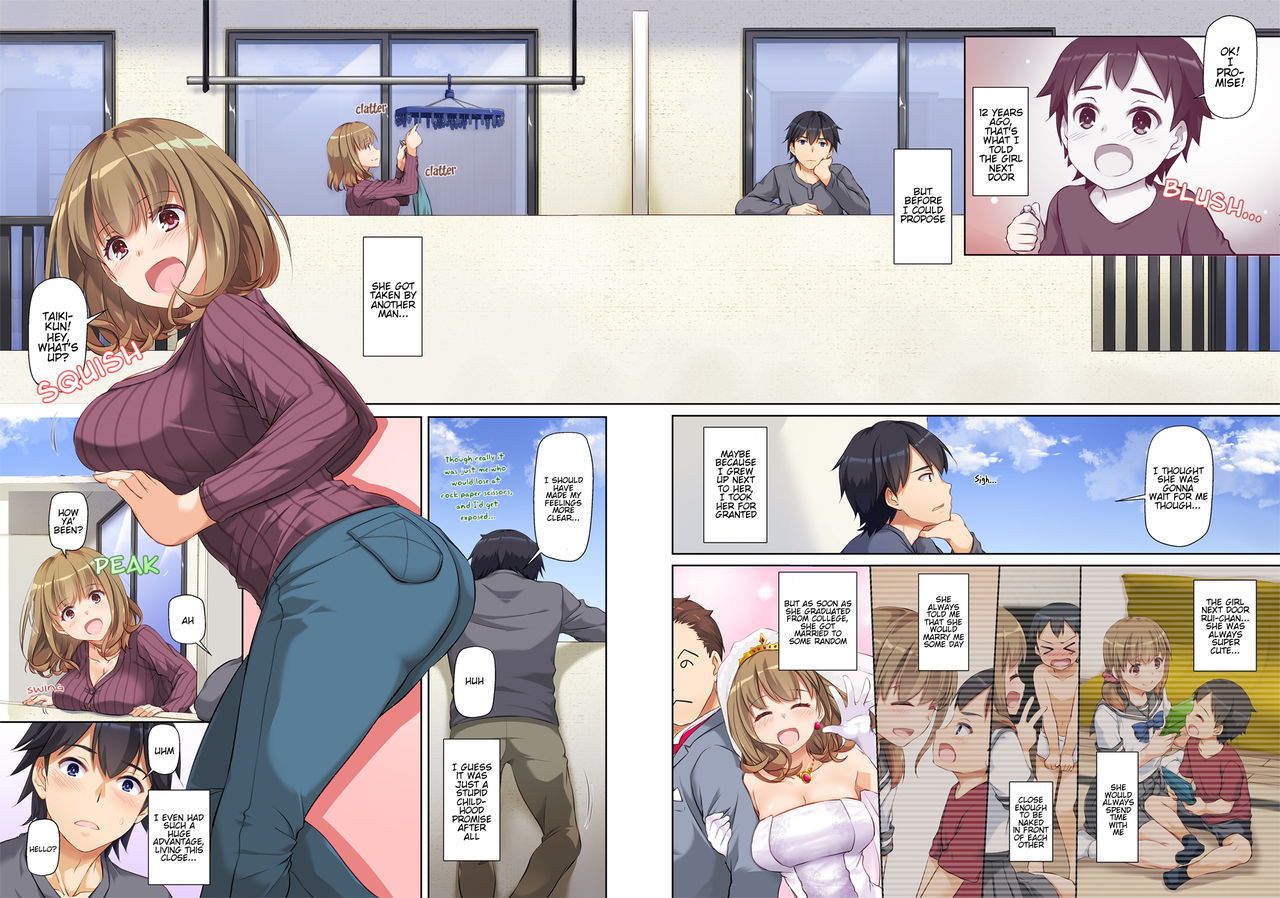 Hitozuma Osananajimi to Hitonatsu no Dekigoto DLO-07 - Page 3