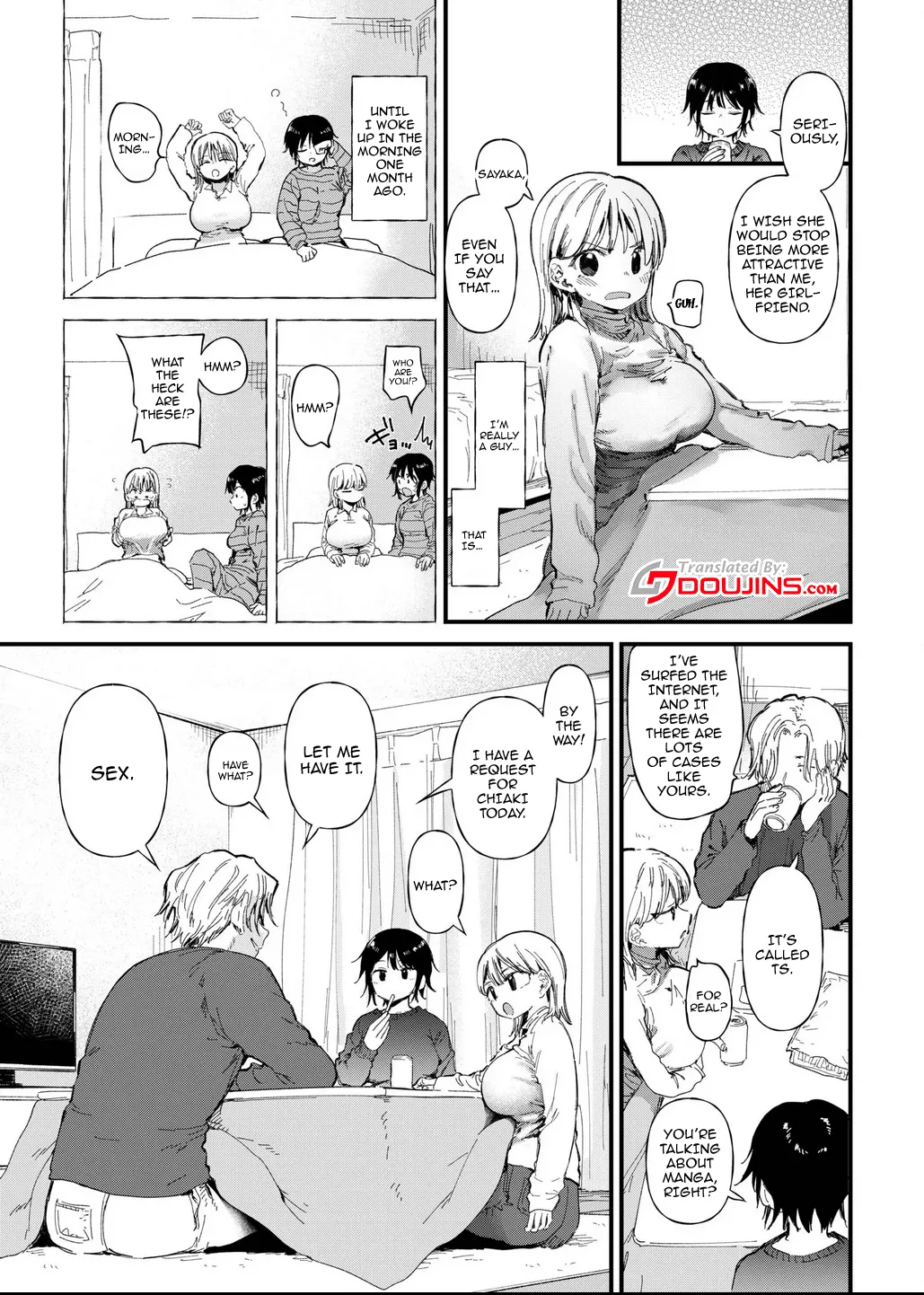 TS Shitara Tomodachi Ni Yararetashi Kanojo Mo NTRreta Hanashi Zenpen - Page 5