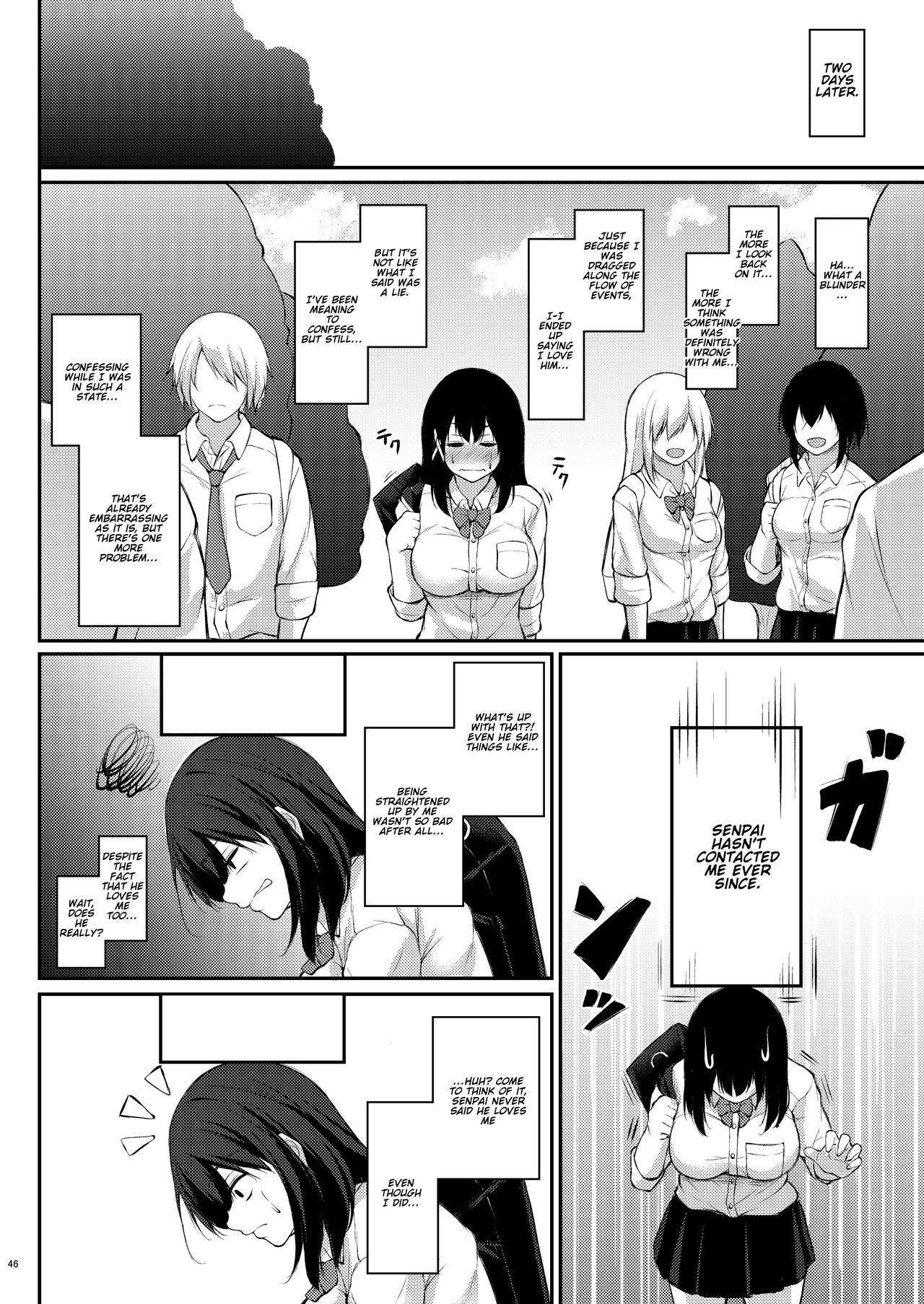 Kouhai Fuukiiin ni Yoru Furyou Senpai no Otoshikata - Page 46