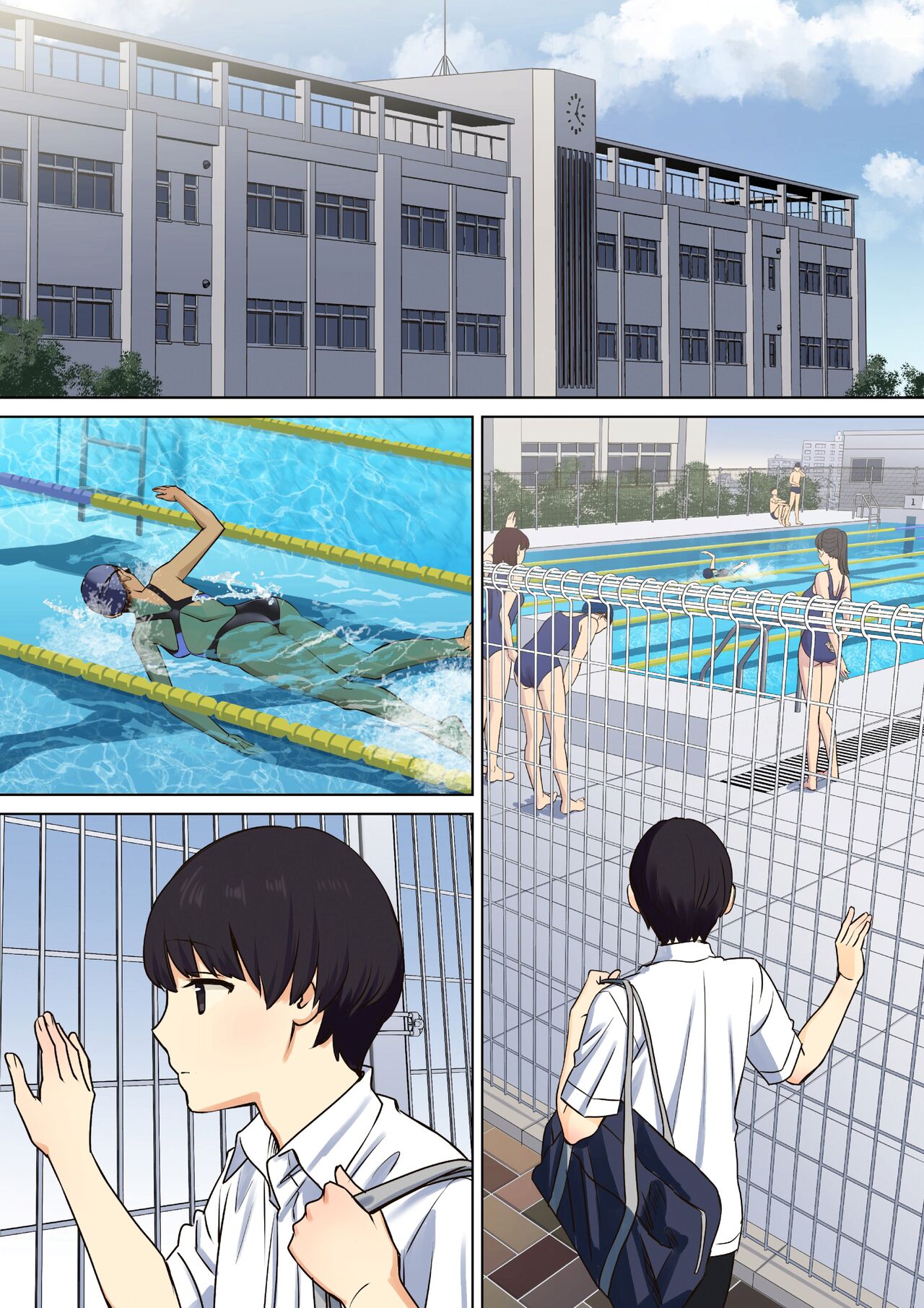 Kanojo no Okaa-san ni Doutei o Ubawareru Hanashi 1 - Page 3