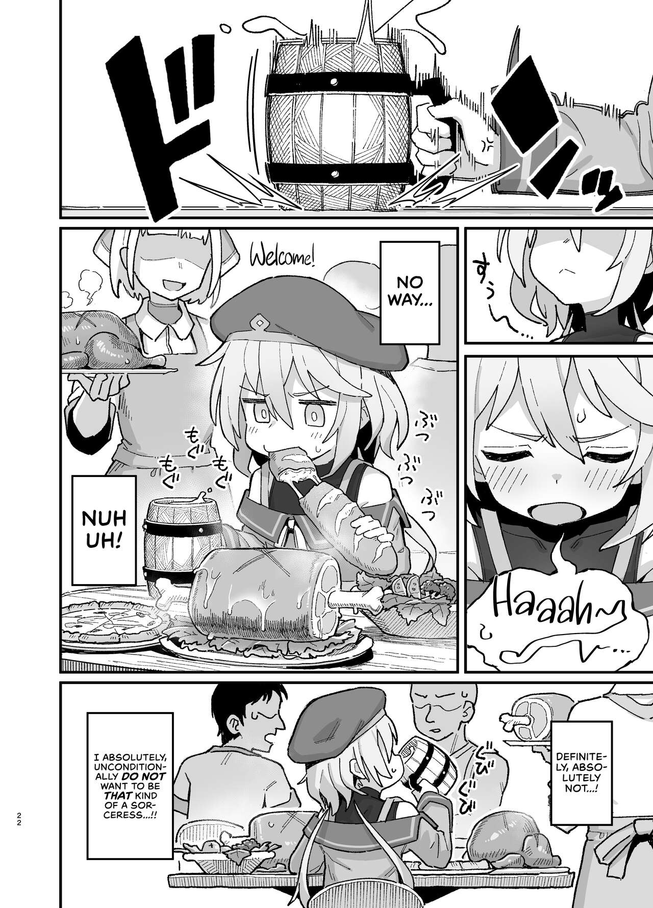 Kakyuu Majutsushi, Inmon ni Somaru - Decensored - Page 22