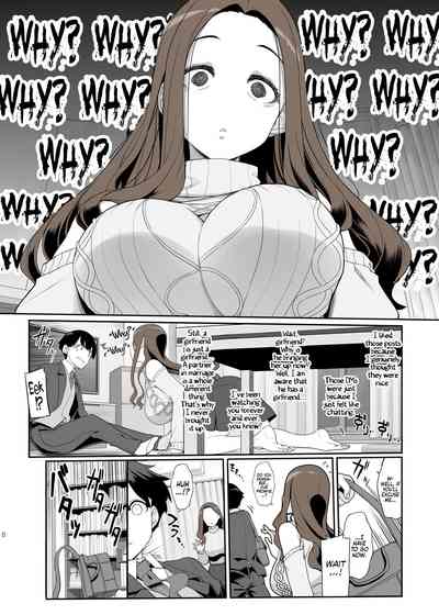 Ichizu na Onee-san to Saikaishitara Dosukebe Kyuukonsarete Sex Tsukeninaru Hanashi - Page 8