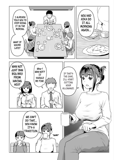 Uchi de wa Kazoku Sex wa Joushiki Rashii - Page 7