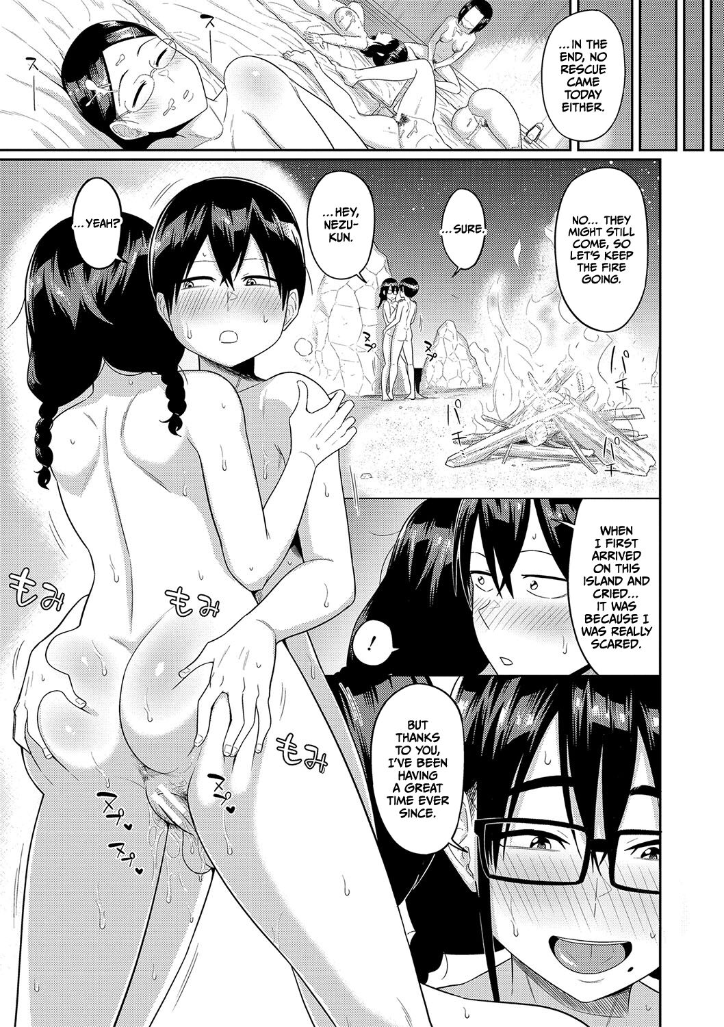 Mujintou de, SEX ni Kyoumi Shinshin na Dosukebe Inkya Joshi-tachi to Harem Life - Page 102