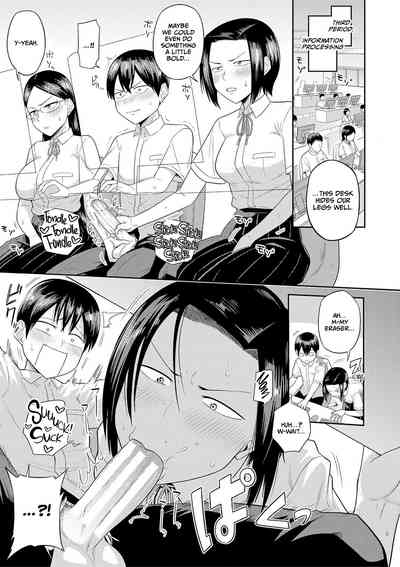 Mujintou de, SEX ni Kyoumi Shinshin na Dosukebe Inkya Joshi-tachi to Harem Life - Page 116