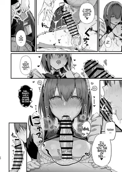 Love Maid -Yasashikute Amaama na Kyonyuu Ero Maid San to SEX Shimakuru Ohanashi- - Page 21