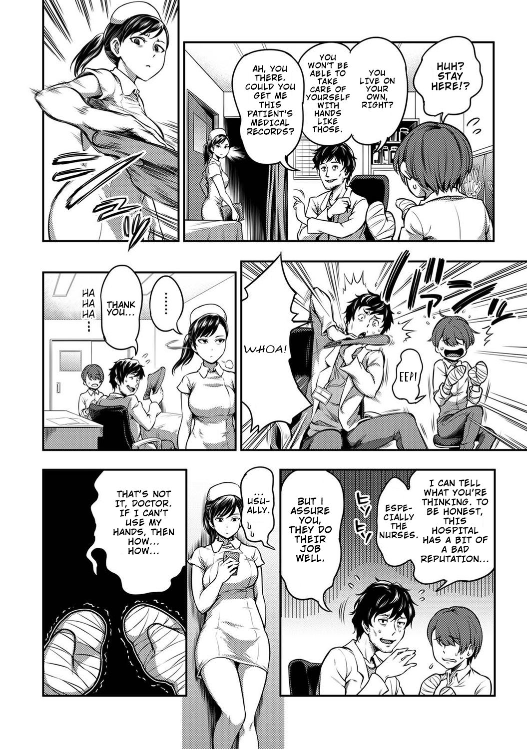 Sakusei Byoutou ~Seikaku Saiaku no Nurse shika Inai Byouin de Shasei Kanri Seikatsu~ - Page 3