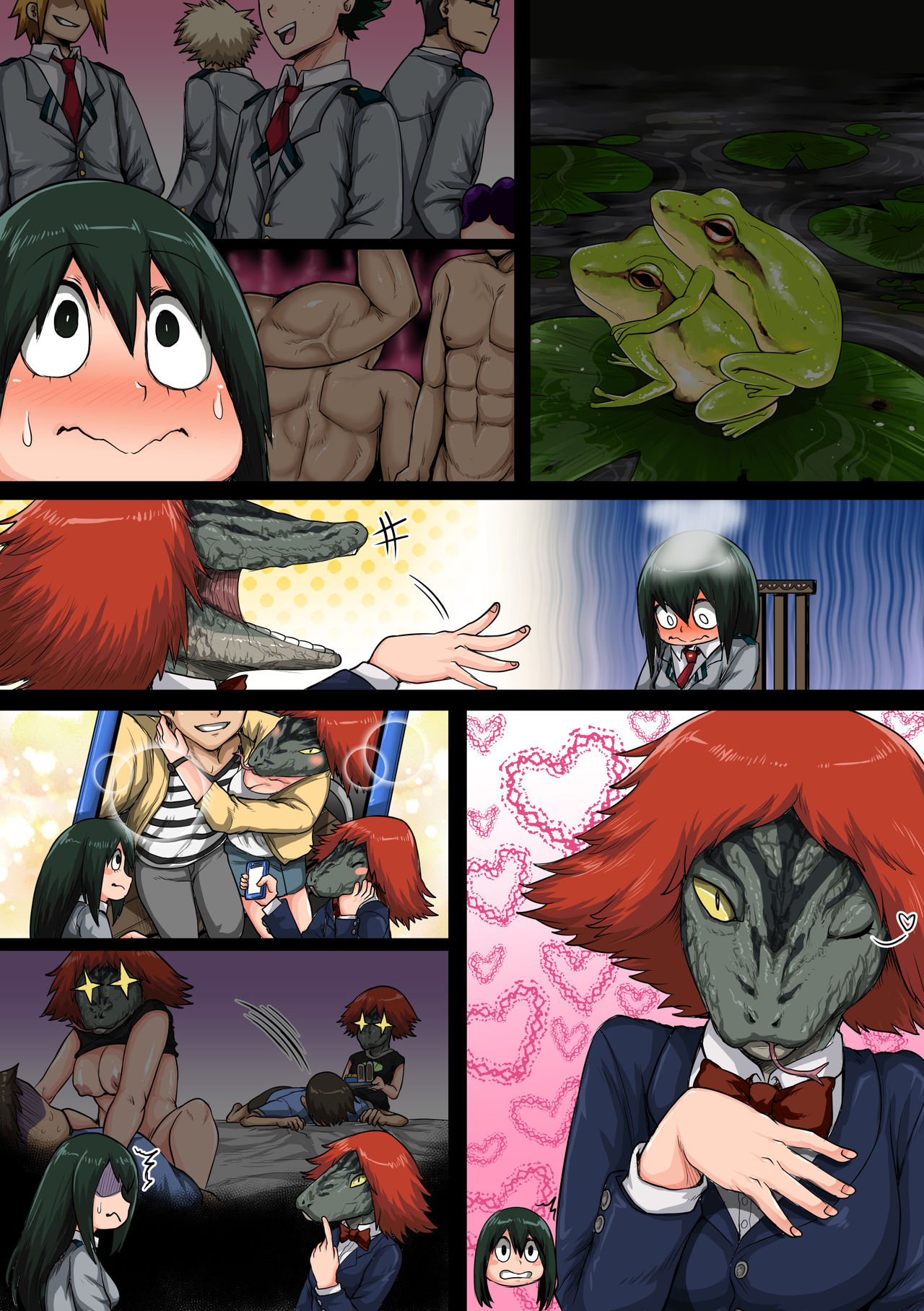 Boku no Harem Academia: 6-wa 'Doubutsu-teki na Kanojo' - Page 91