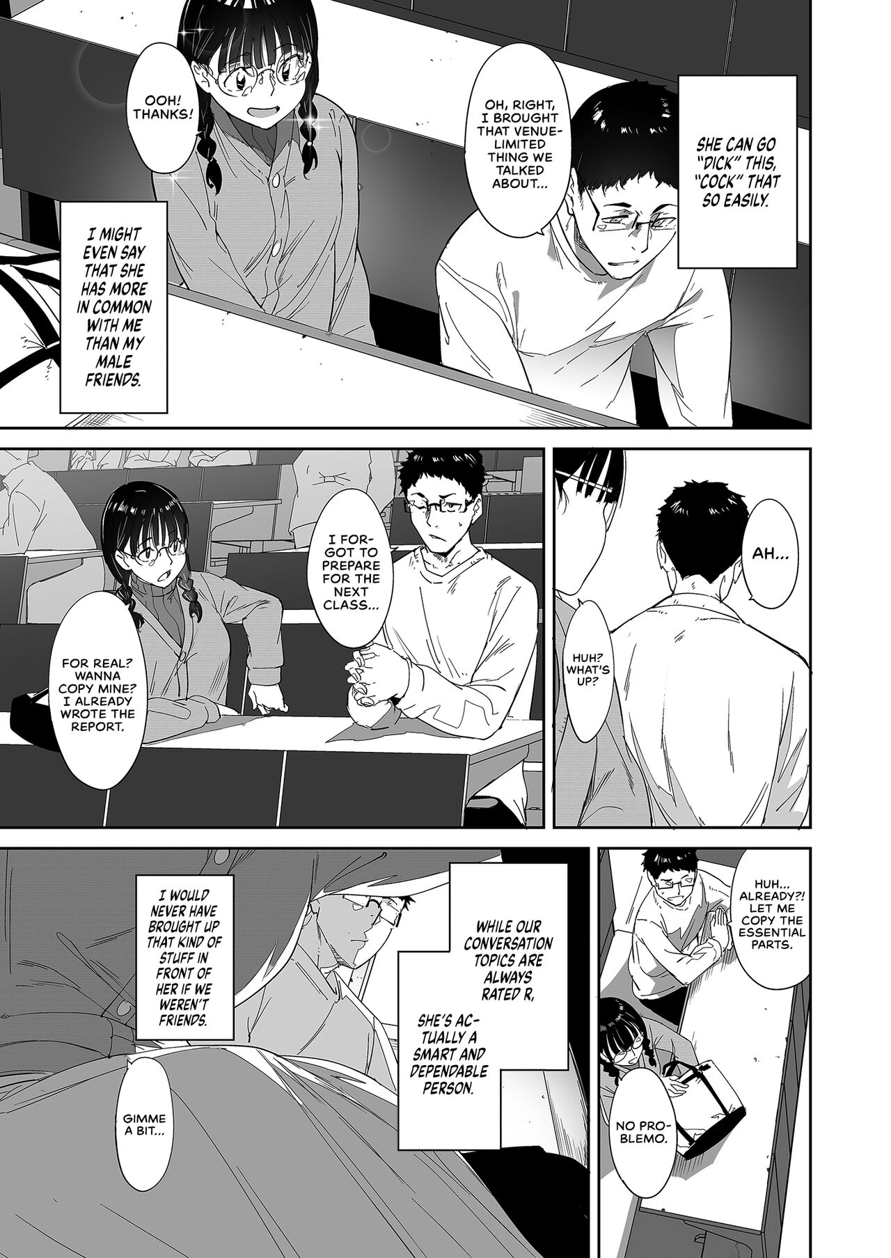 Otaku Tomodachi to no Sex wa Saikou ni Kimochi Ii - Decensored - Page 4