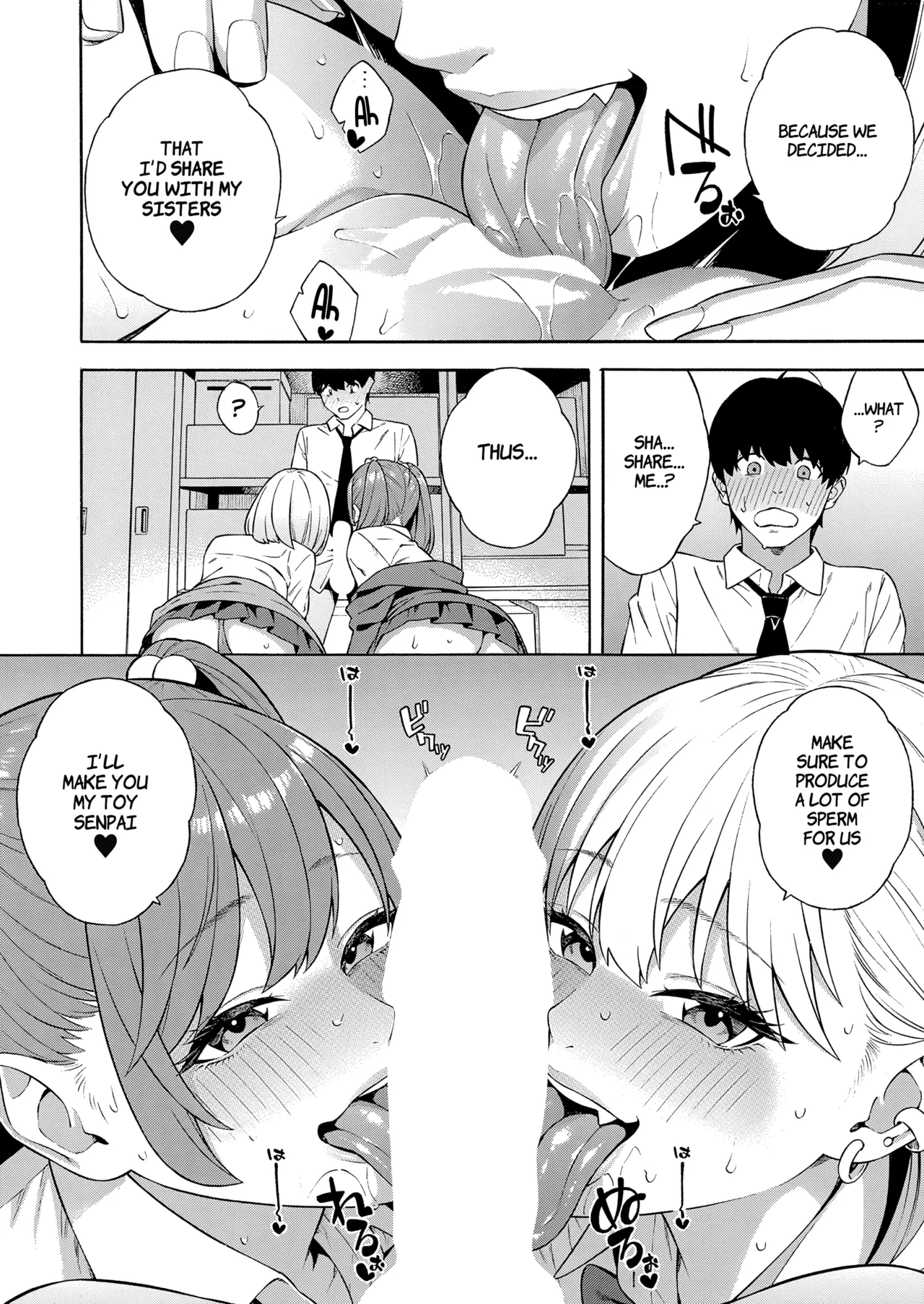 Making a Harem of the Three Bitchy Gal Sisters - Part 1-2 - Page 77